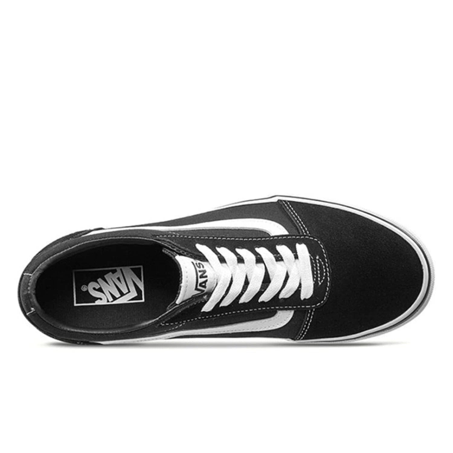 Vans Ward VN0A36EMC4R Sneakers Men's Black Suede Skateboarding Shoes LIQ1076