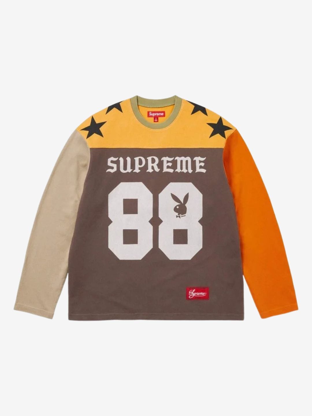 Supreme Playboy L/S Football Top Brown