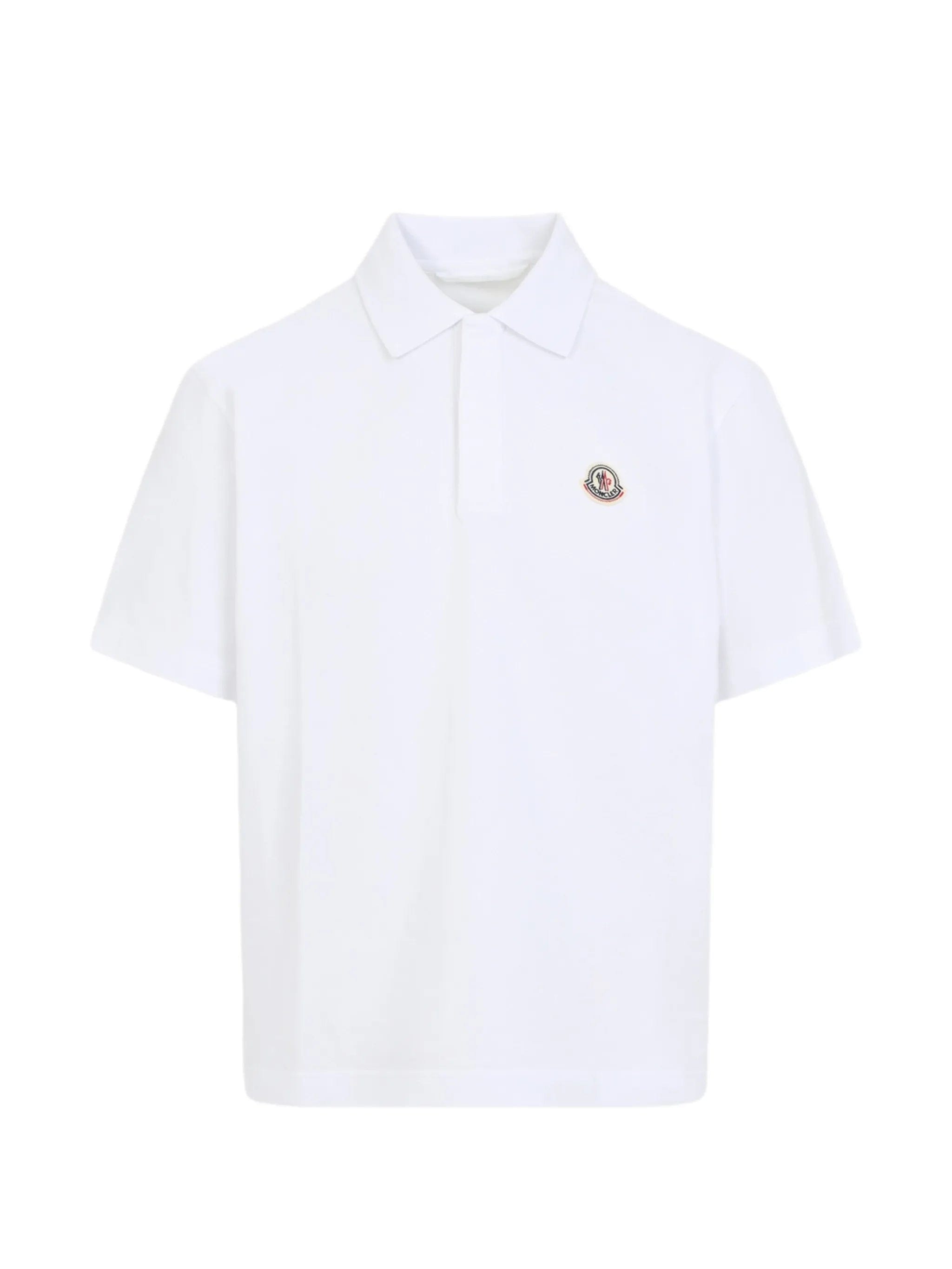 Moncler patch polo shirt