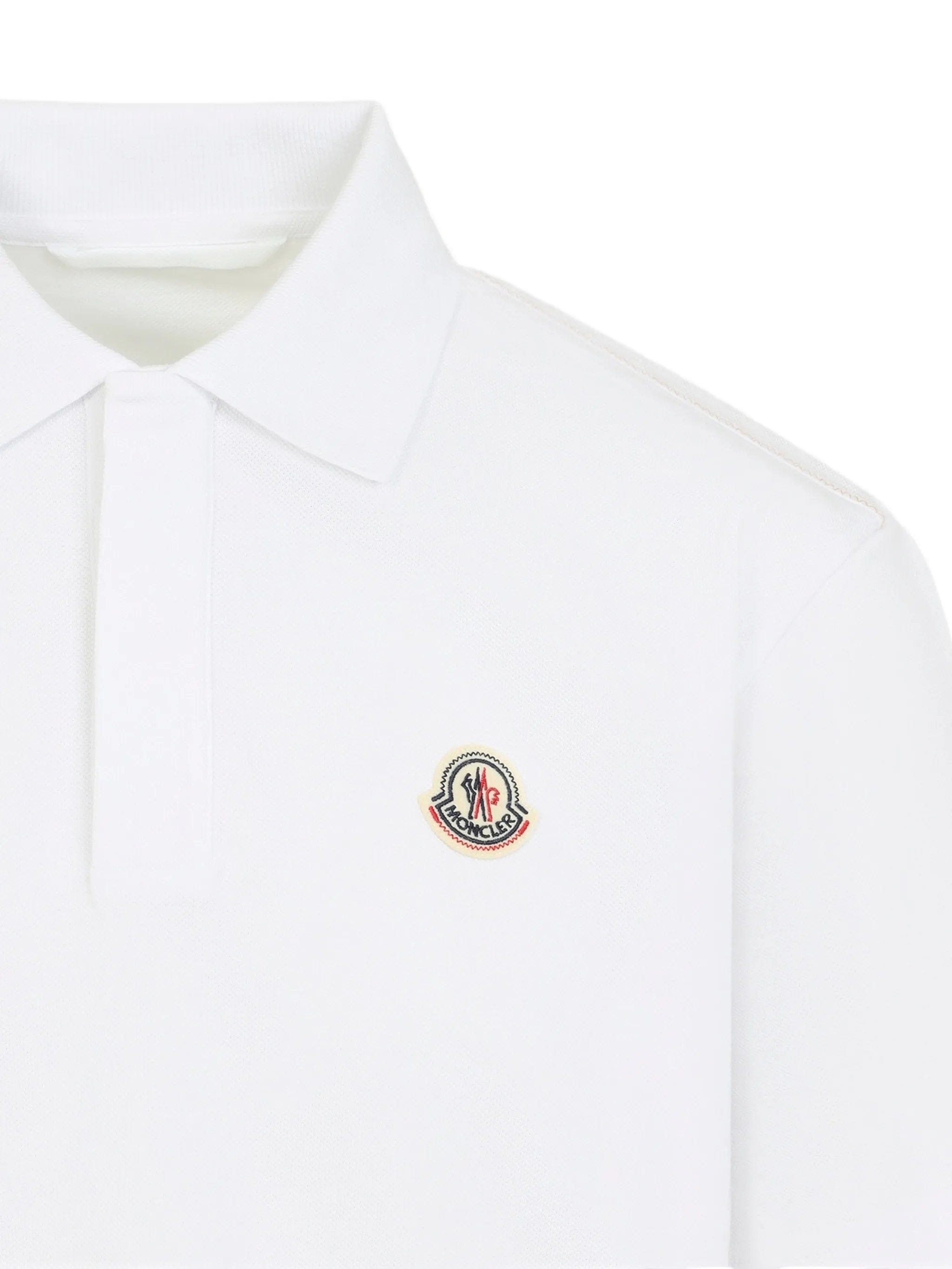 Moncler patch polo shirt