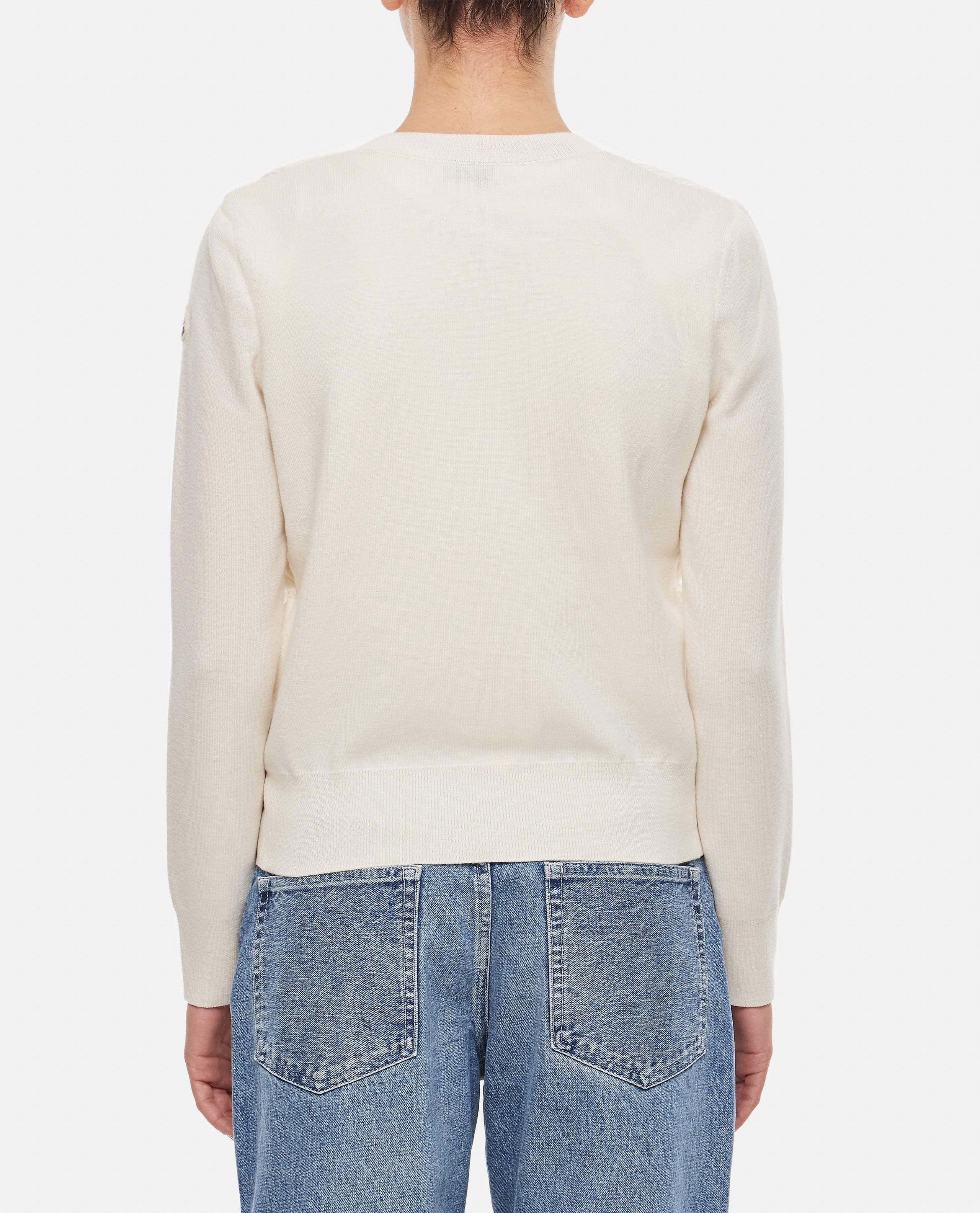 Moncler CARDIGAN IN LANA CON ZIP