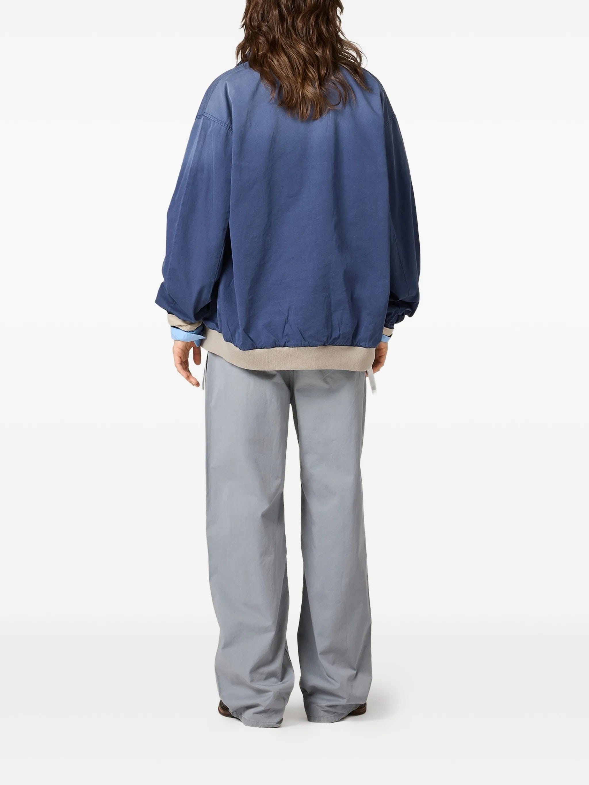 Miu Miu garment - dyed twill pants
