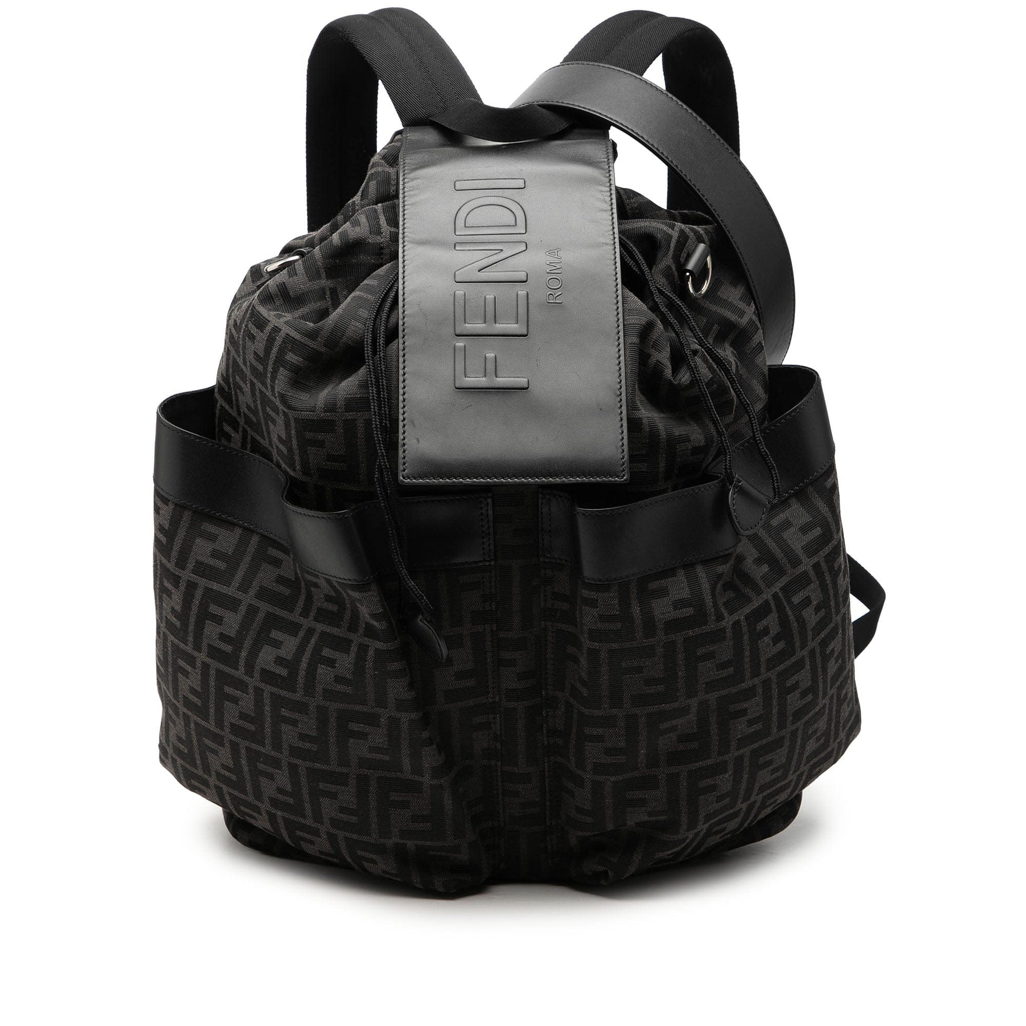 Fendi Large FF Jacquard Strike Backpack