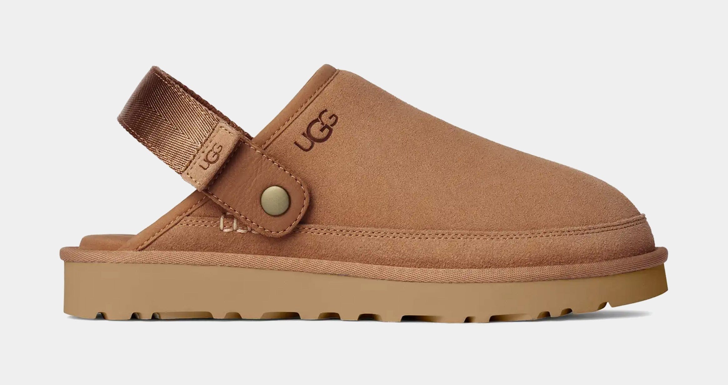 UGG Golden Coast Clog II Mens Sandals (Chestnut)