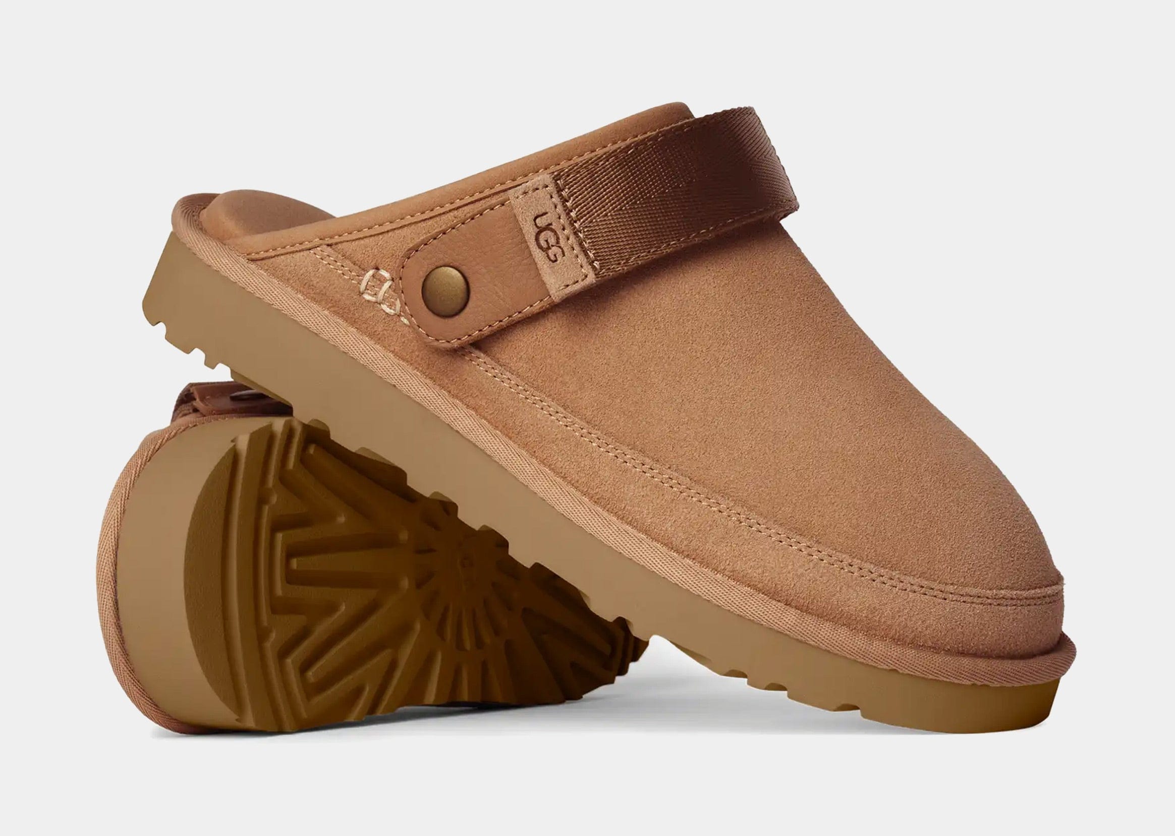 UGG Golden Coast Clog II Mens Sandals (Chestnut)