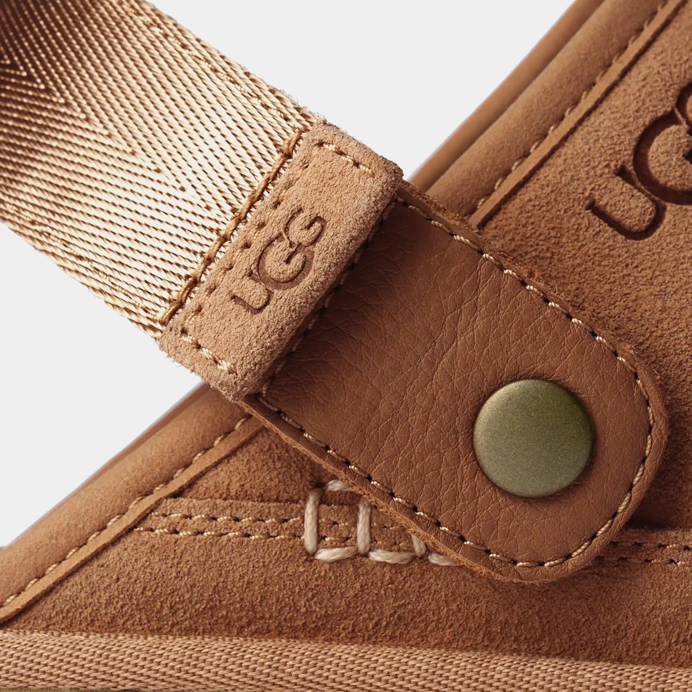 UGG Golden Coast Clog II Mens Sandals (Chestnut)