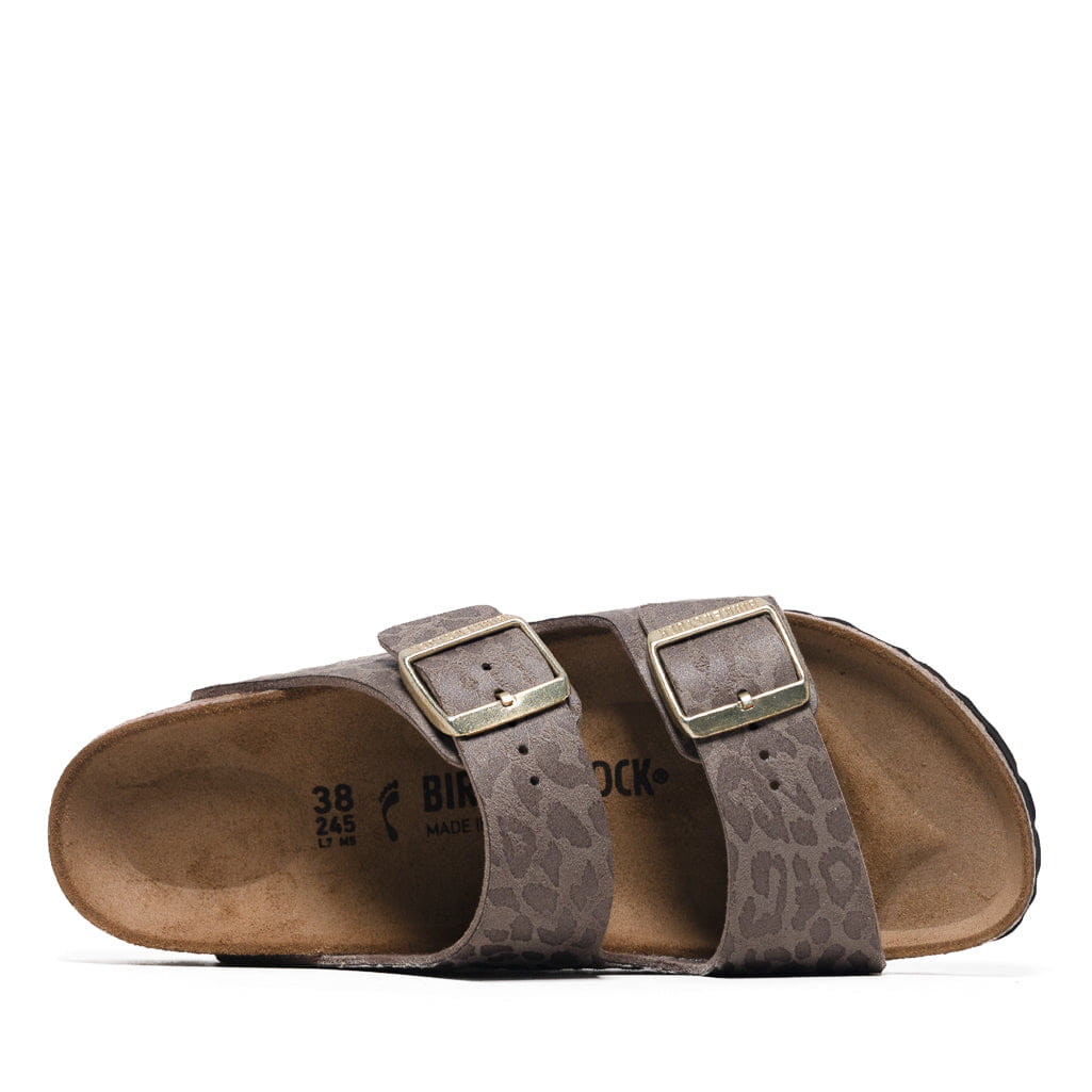 Birkenstock Women's Birkenstock Arizona Synthetic - Leopard Gray Taupe