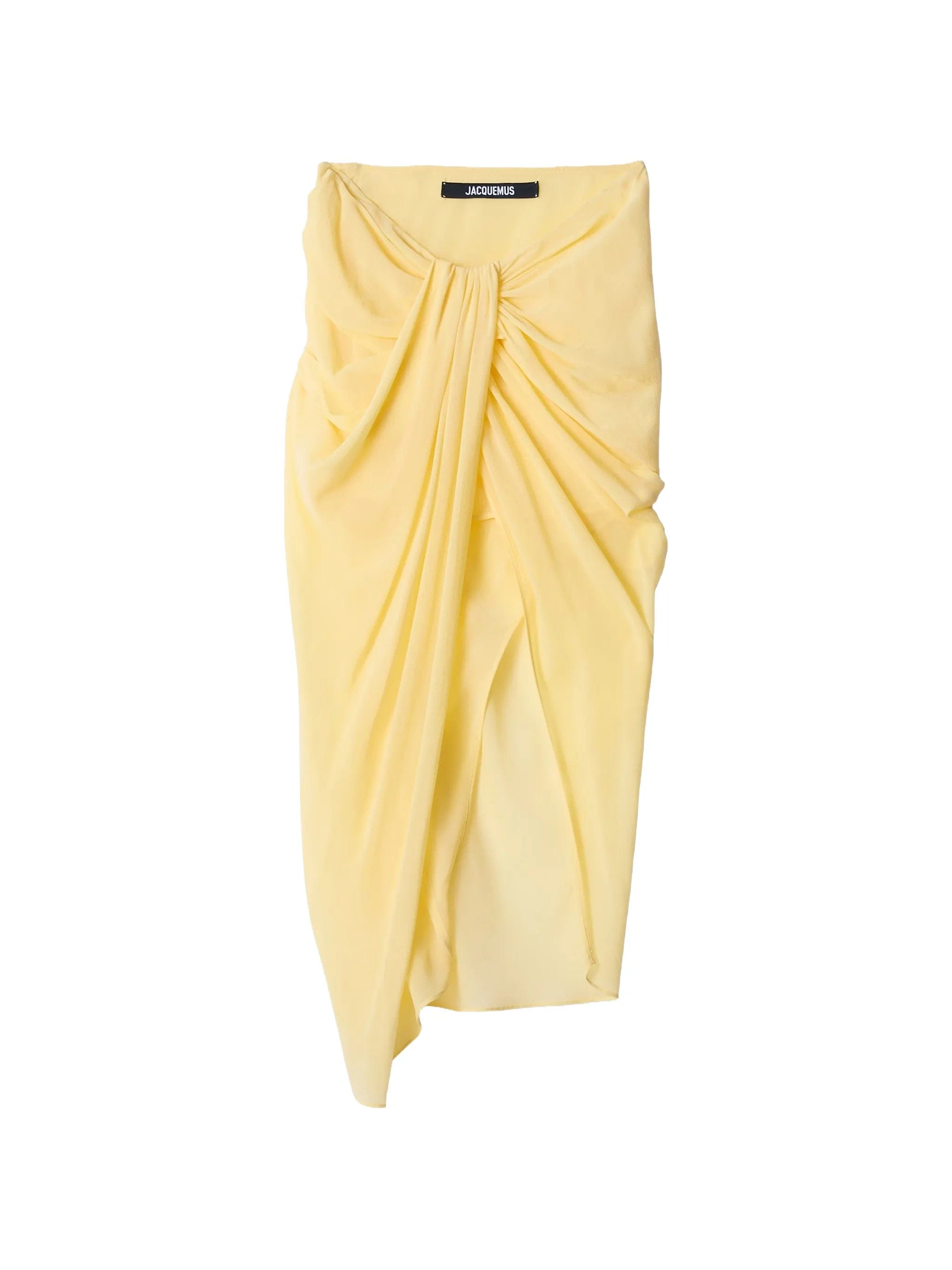 Jacquemus The paréo asymmetric sarong skirt