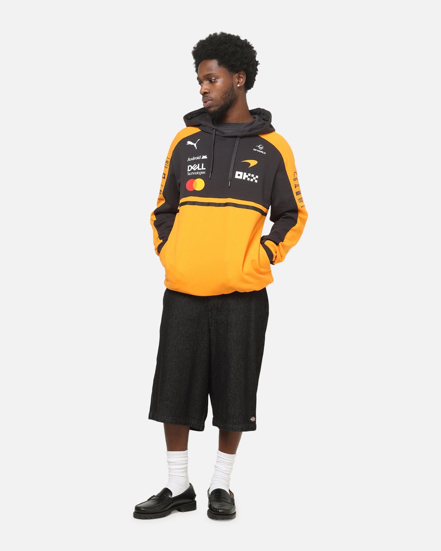 Puma x Mclaren Replica Hoodie Papaya