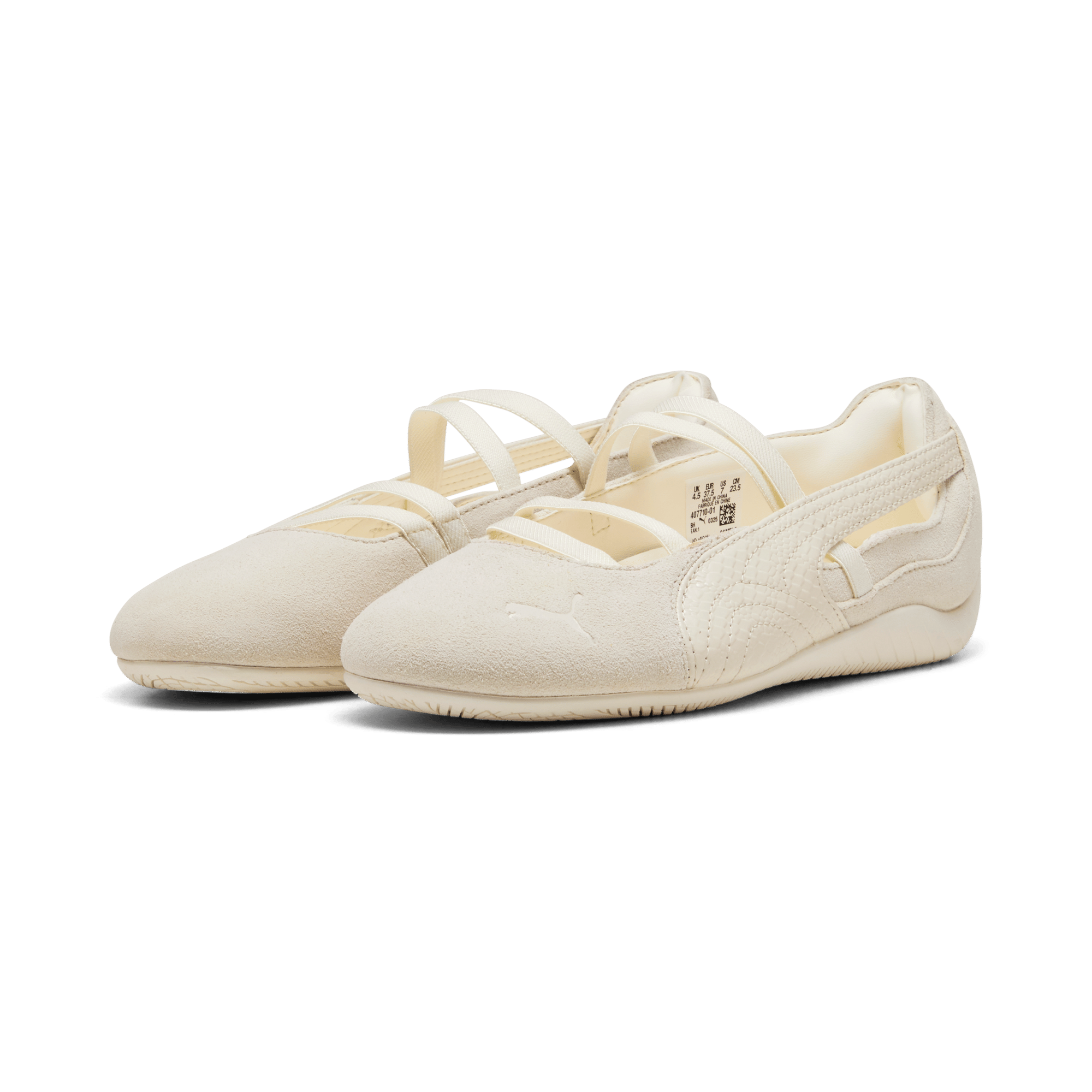 PUMA WMNS SPEEDCAT BALLET PYTHON - ALPINE SNOW / WARM WHITE