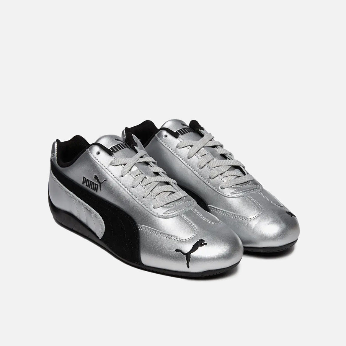 PUMA SPEEDCAT METALLIC - PUMA SILVER / PUMA BLACK