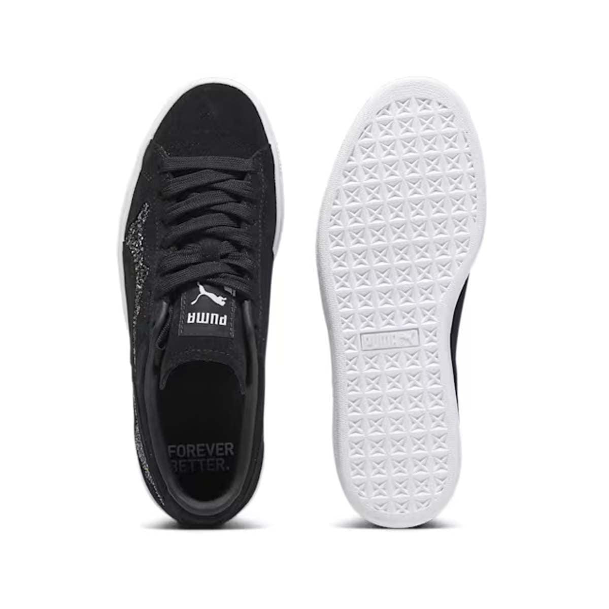PUMA + Swarovski Wmns Suede Black
