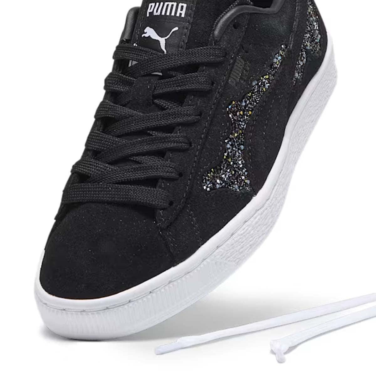 PUMA + Swarovski Wmns Suede Black