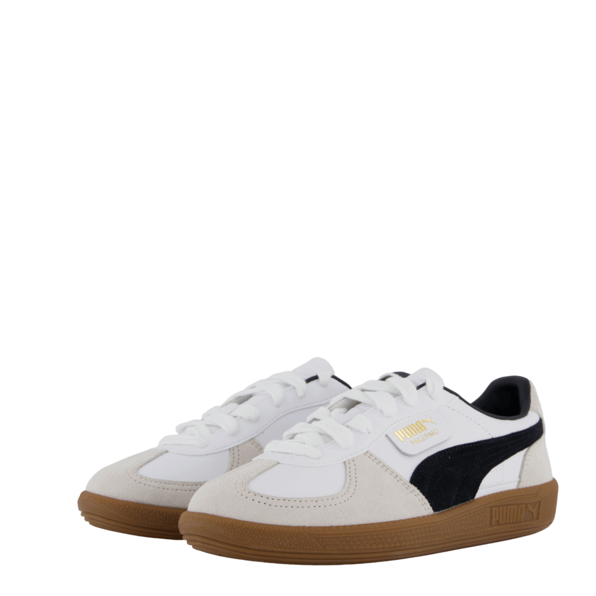Puma Palermo White - vapor Gray - gum