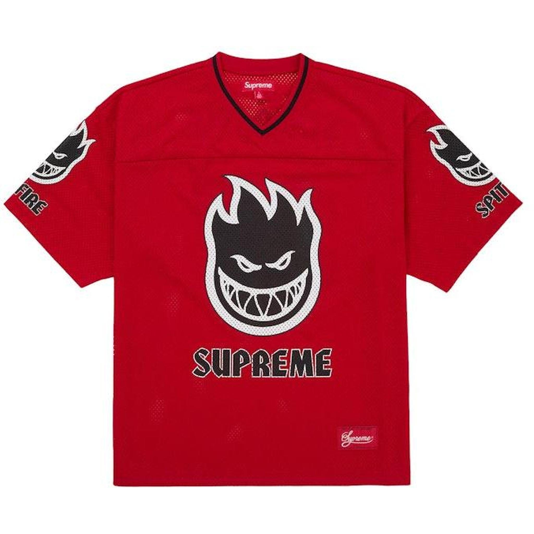 Supreme Spitfire Football Jersey Red