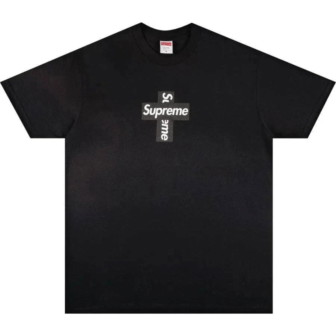 Supreme Cross Box Logo T-Shirt Black