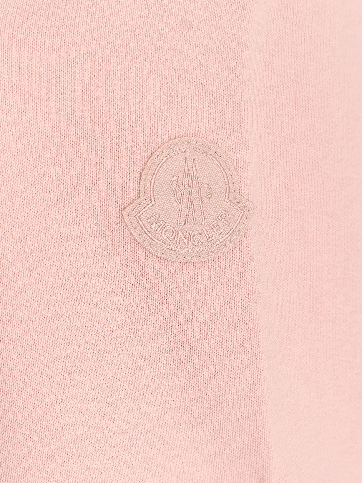 Moncler Cotton sweatshirt with Logo patch
