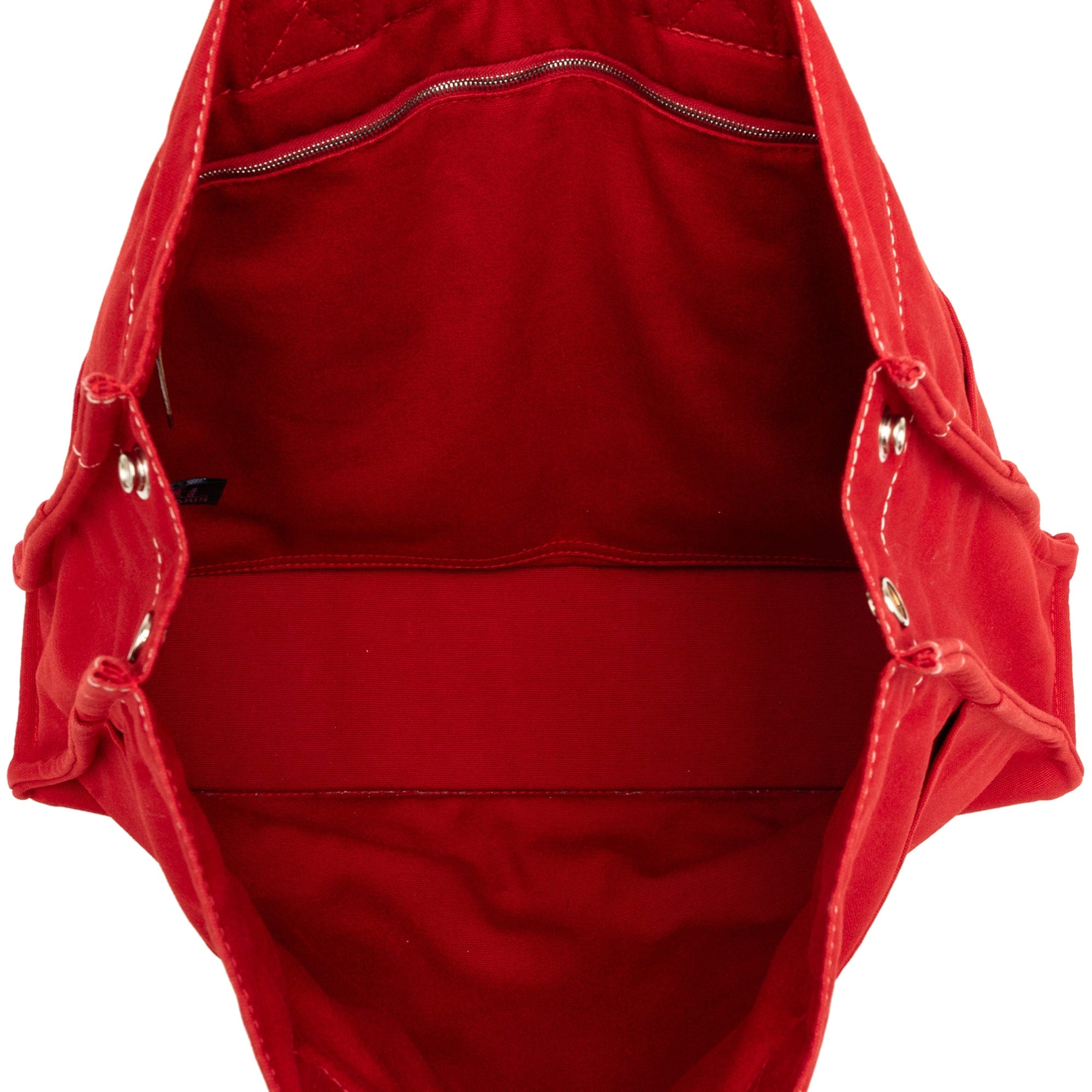 Hermès Canvas Sac Deauville MM