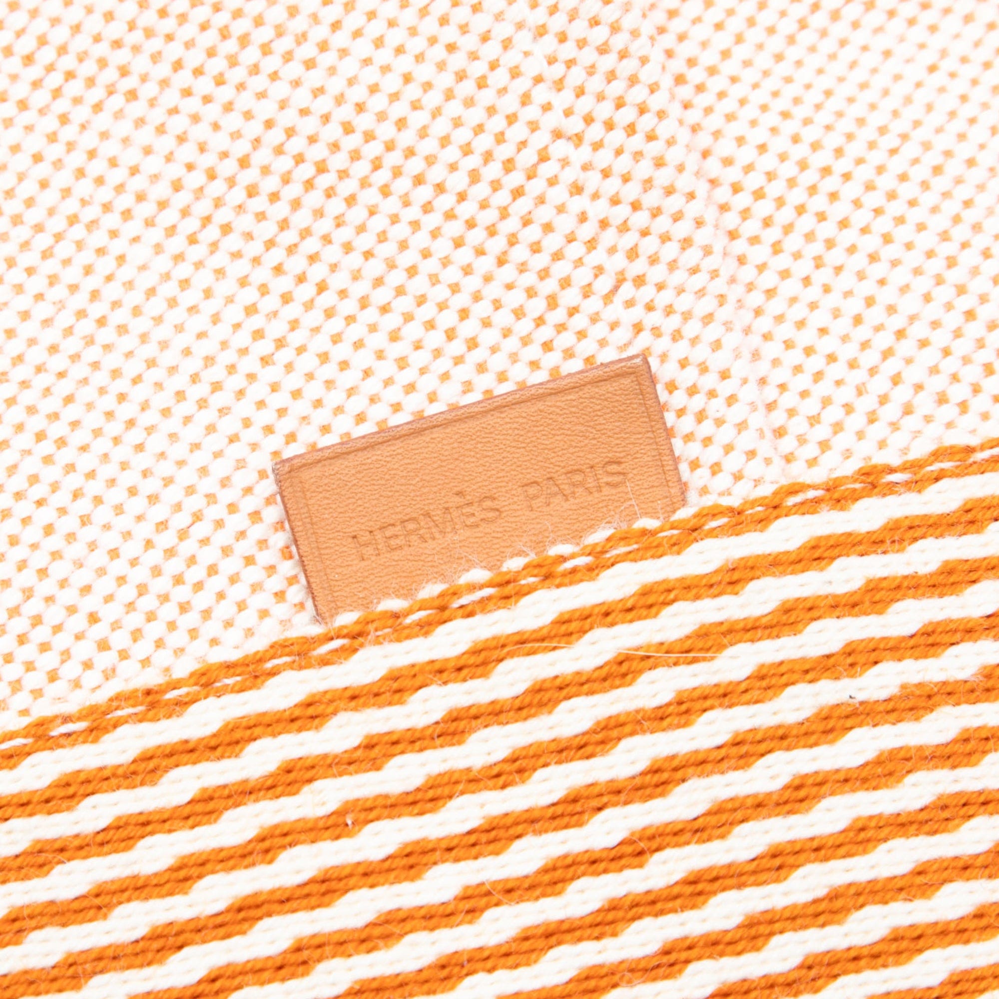 Hermès Toile Fourre Tout Cabas
