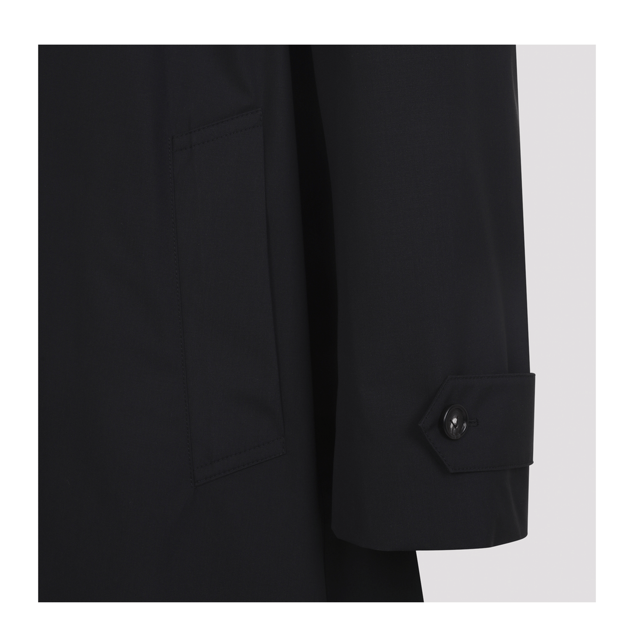 Bottega Veneta Technical Wool Trench