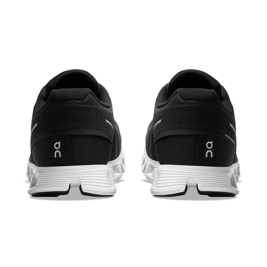 ON Cloud 5 Black White On Running