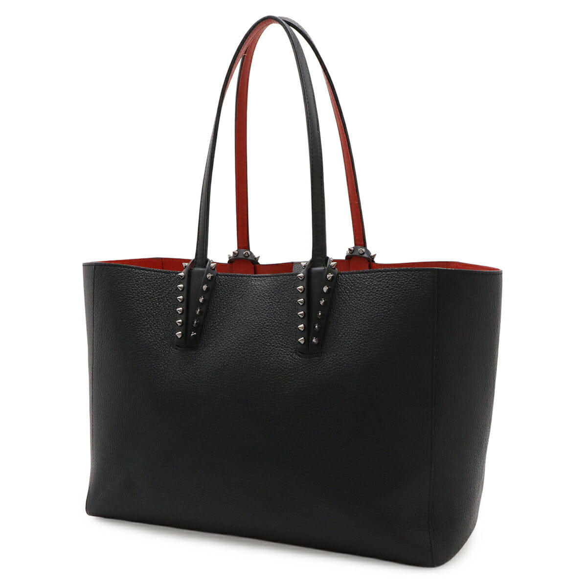 Christian Louboutin CABATA Small Tote Bag Leather Studs