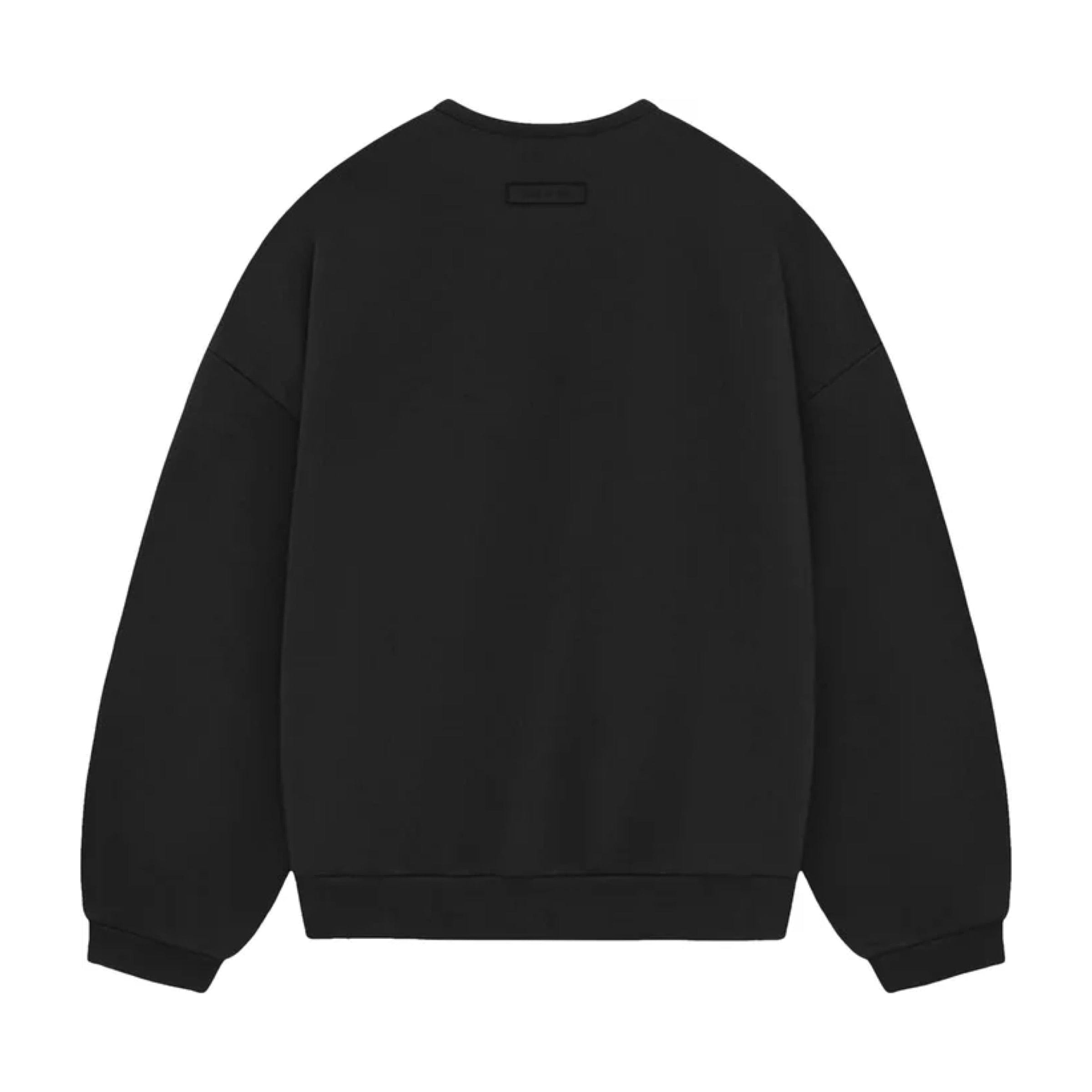 Fear of God ESSENTIALS Crewneck - Jet Black (SS24)