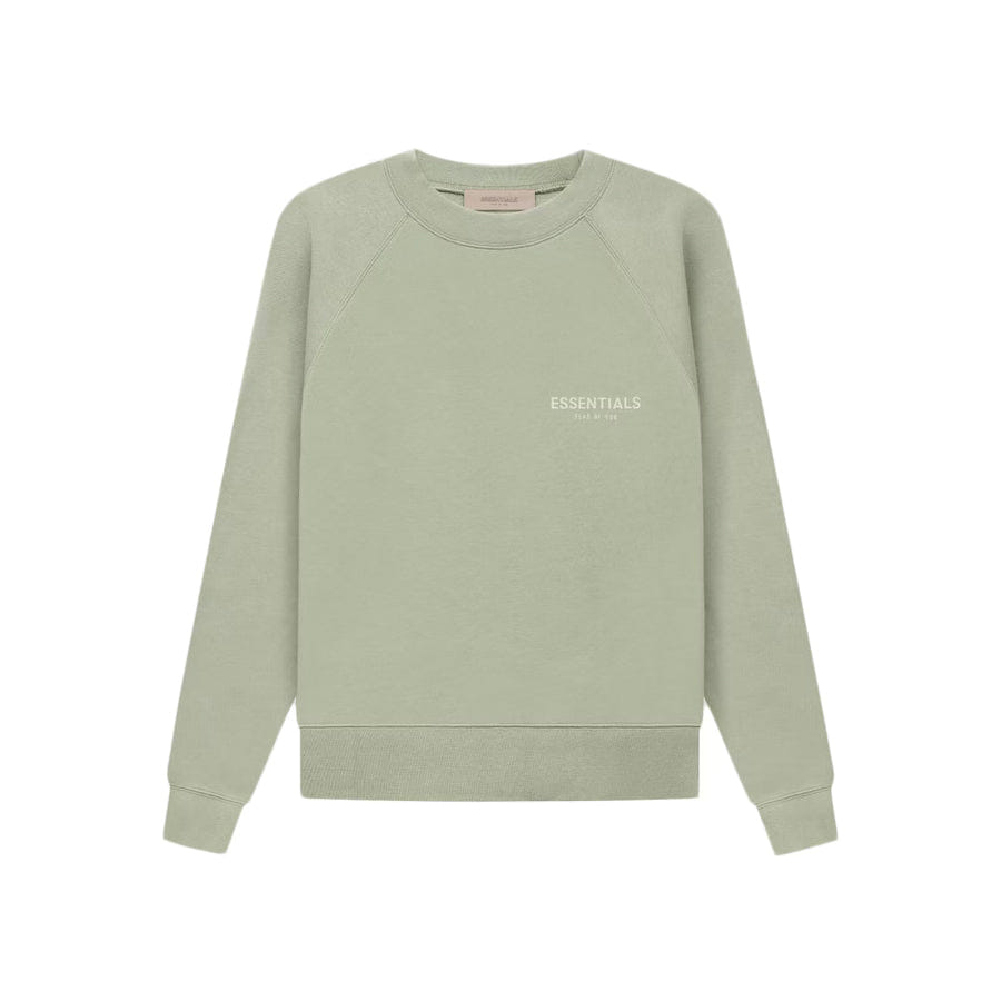Fear of God ESSENTIALS Pull - Over Crewneck - Seafoam (SS22)