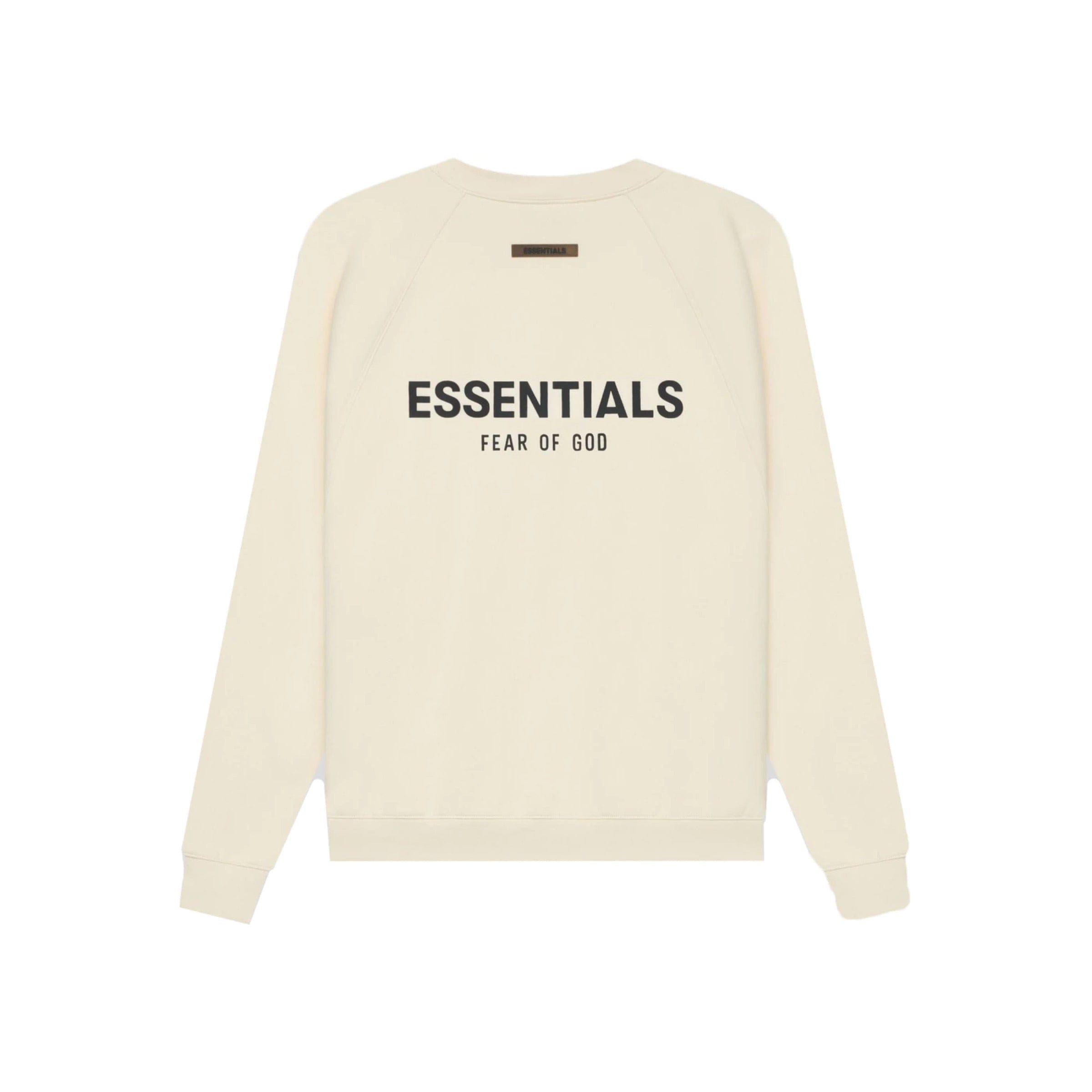 Fear of God ESSENTIALS Pull - Over Crewneck - Cream (SS21)