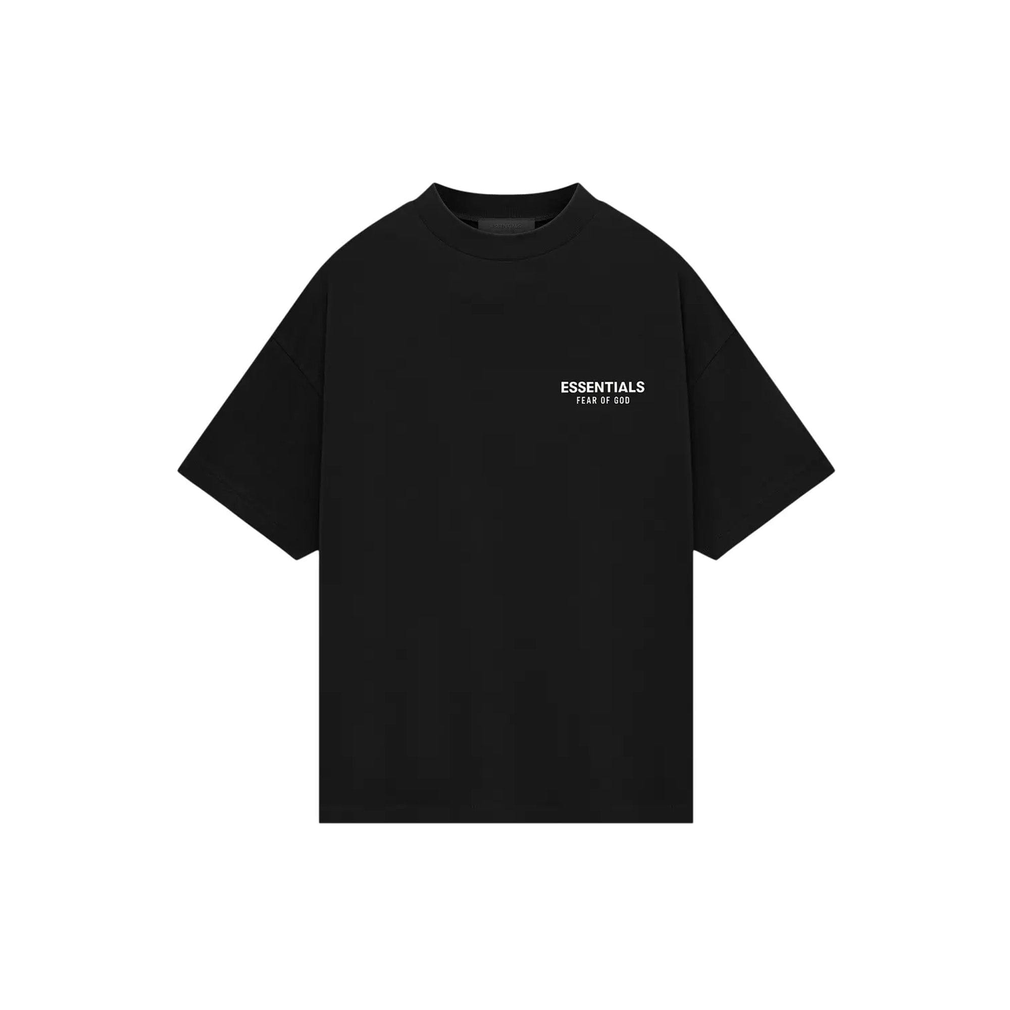 Fear of God Essentials Jersey Crewneck T - Shirt Black (2024)
