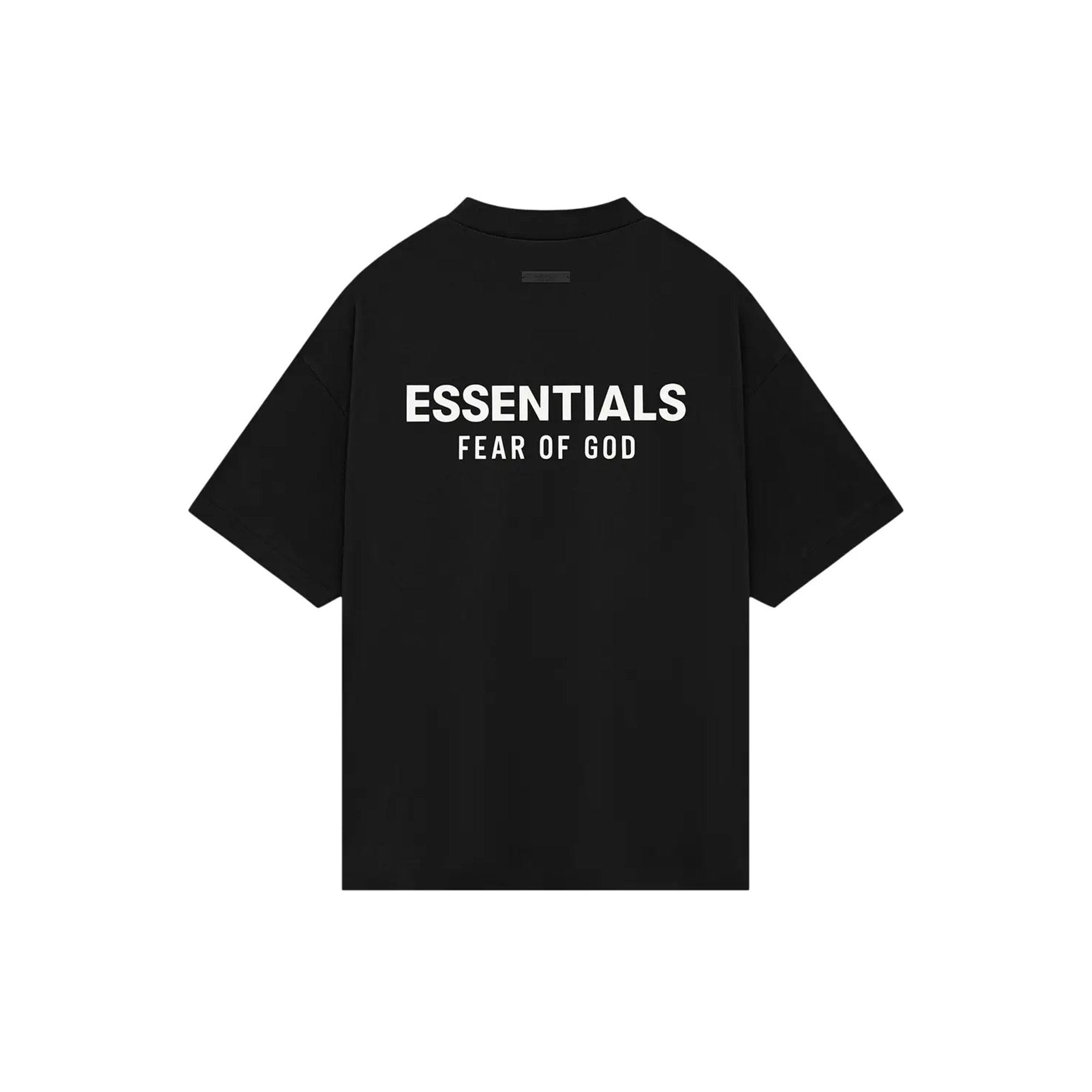 Fear of God Essentials Jersey Crewneck T - Shirt Black (2024)