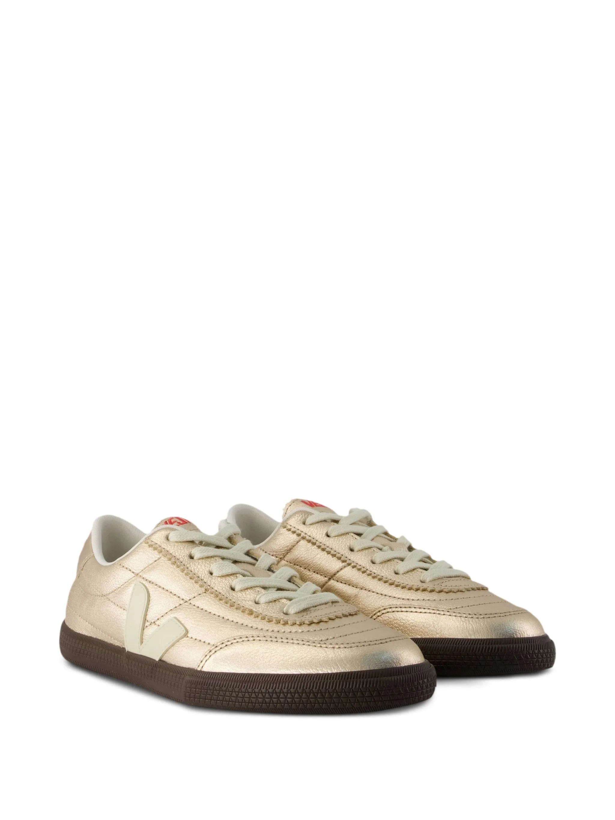 VEJA Panenka round - toe metallic sneakers