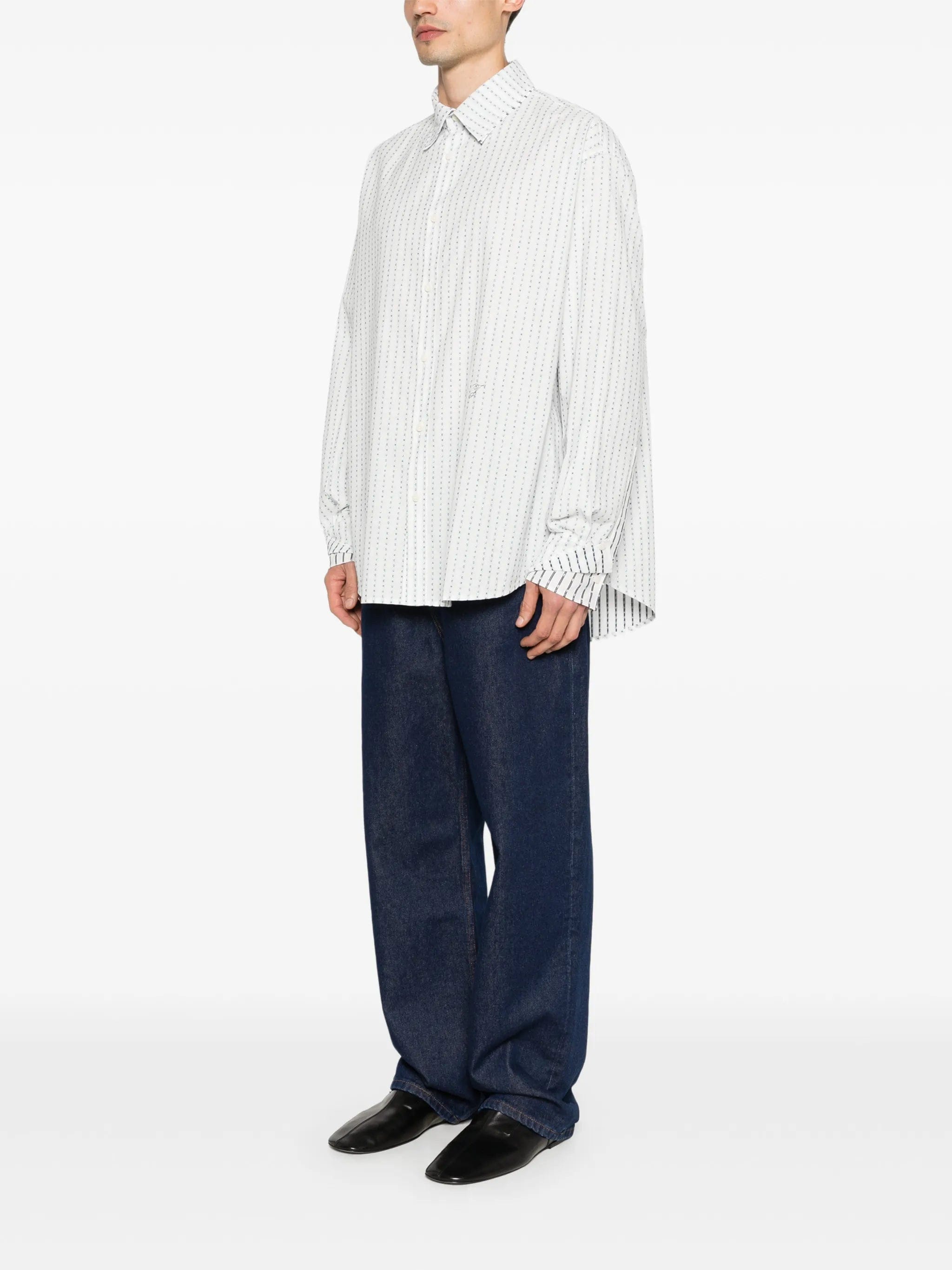 Jacquemus La Chemise Letro striped shirt
