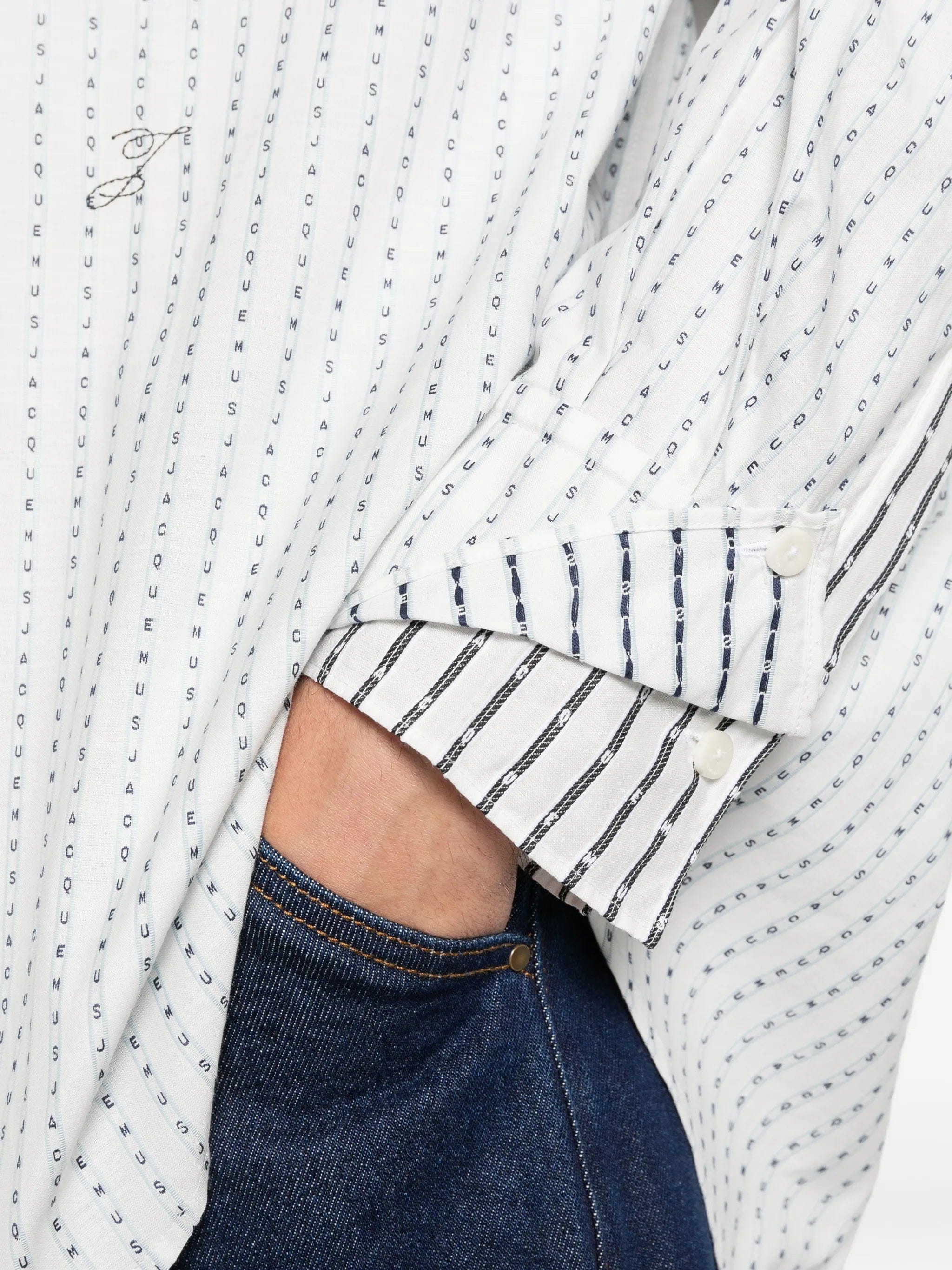 Jacquemus La Chemise Letro striped shirt