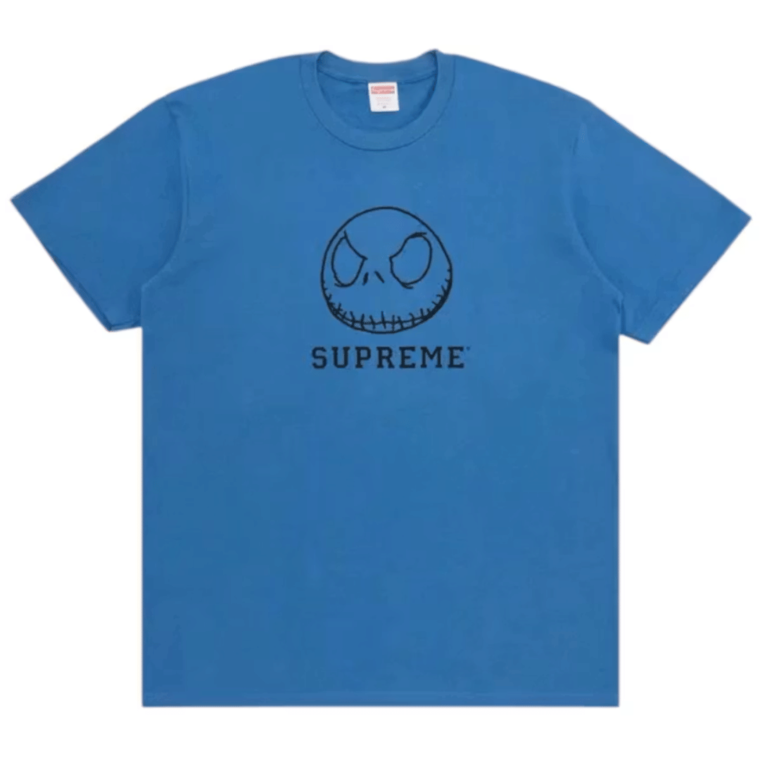 Supreme SKELETON T-Shirt FADED BLUE