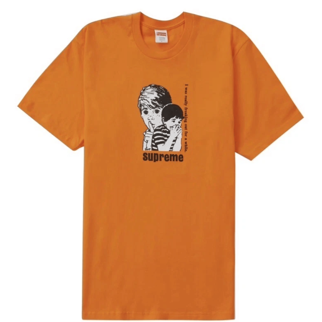 Supreme TRIPPIN T-Shirt Orange