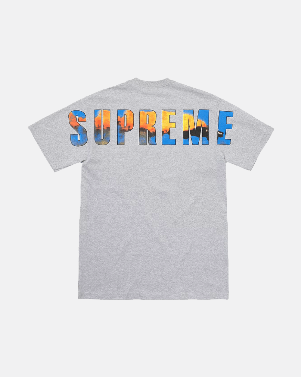 SUPREME FW17 CRASH T-Shirt HEATHER GREY