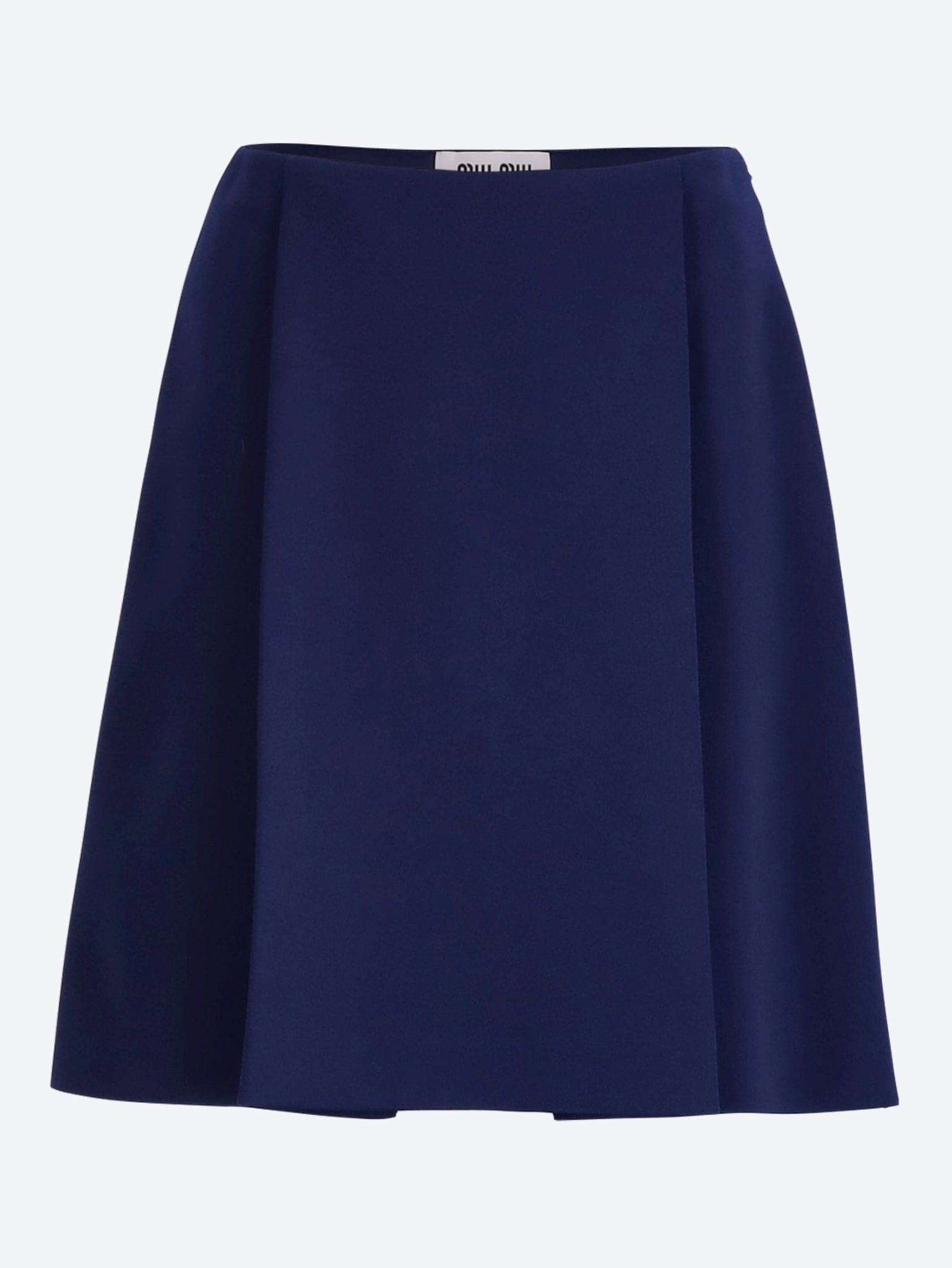 MIU MIU Technical jesrsey skirt