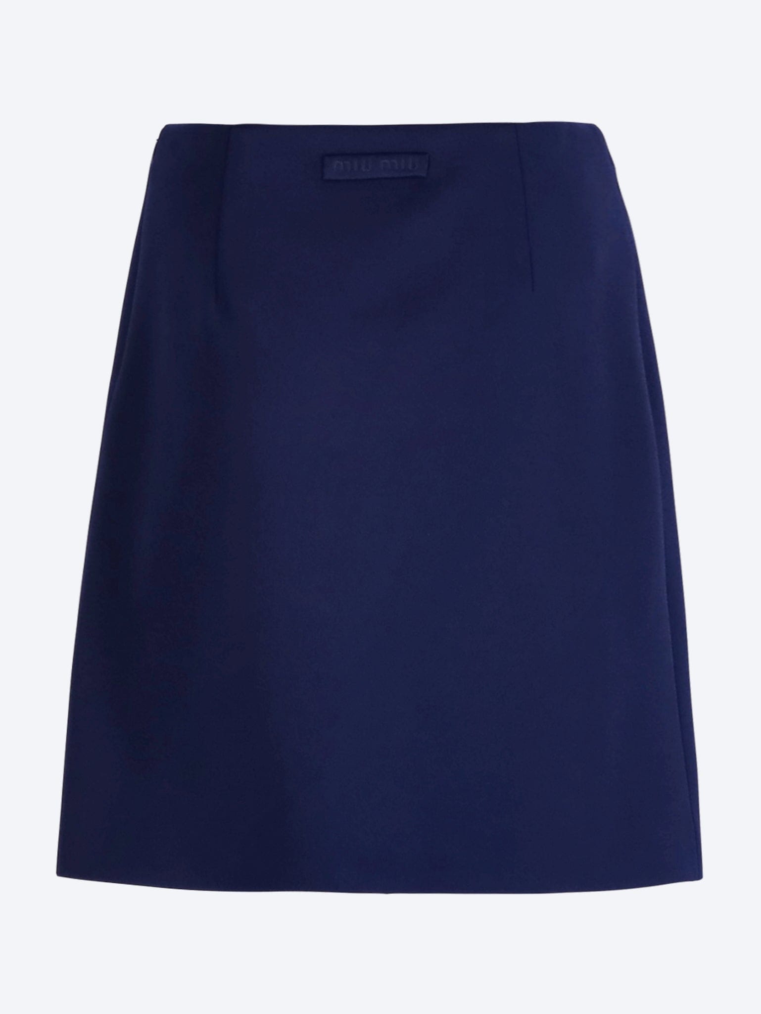 MIU MIU Technical jesrsey skirt