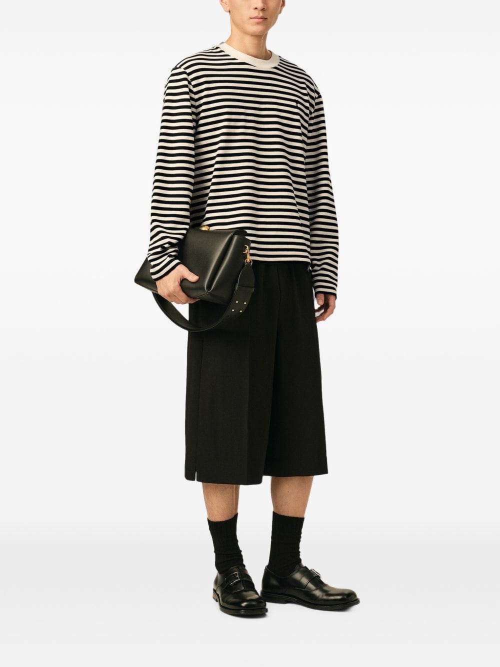 AMI Paris T - shirt — Navy and White