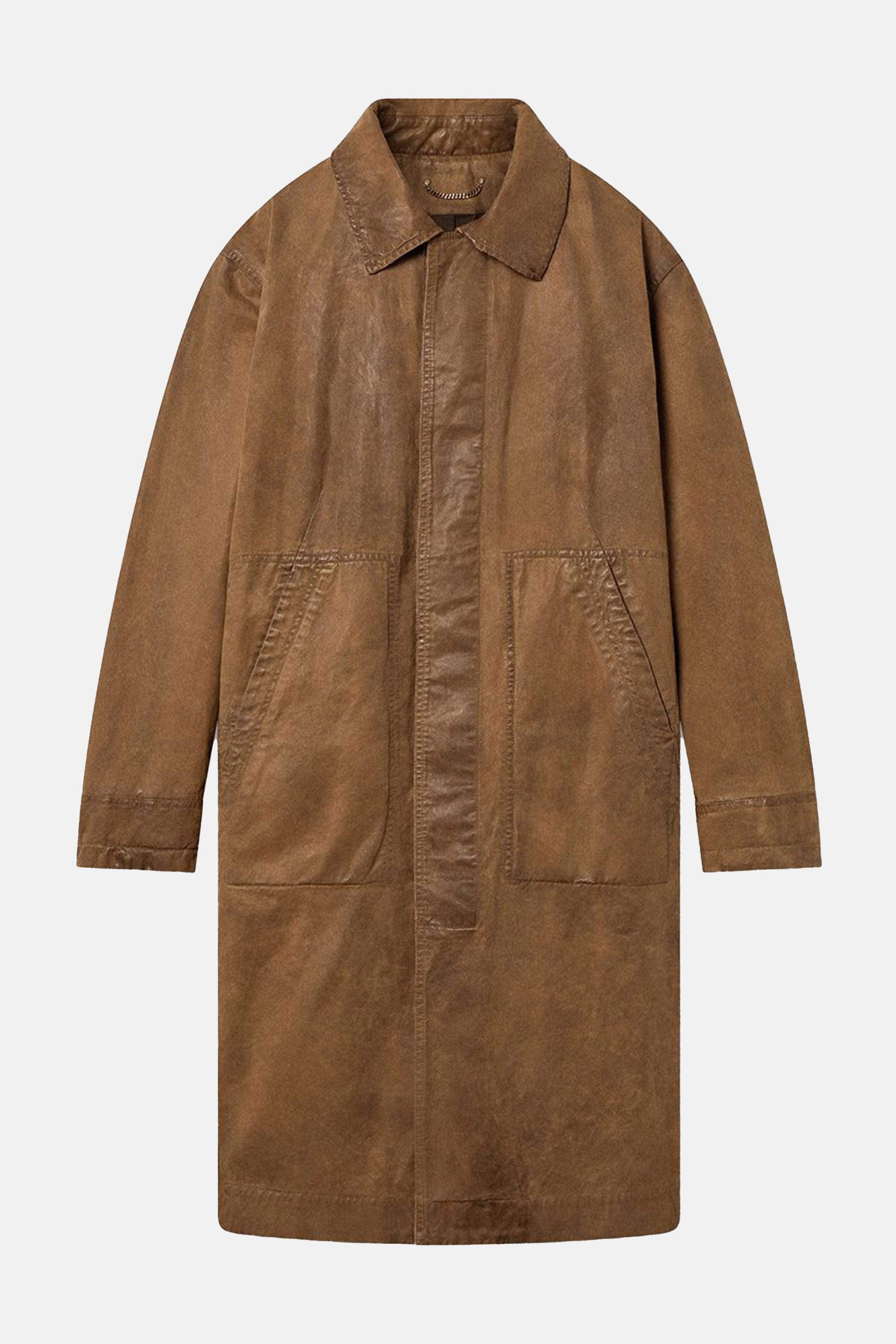 Golden Goose GIACCA TRENCH IN TWILL CERATO