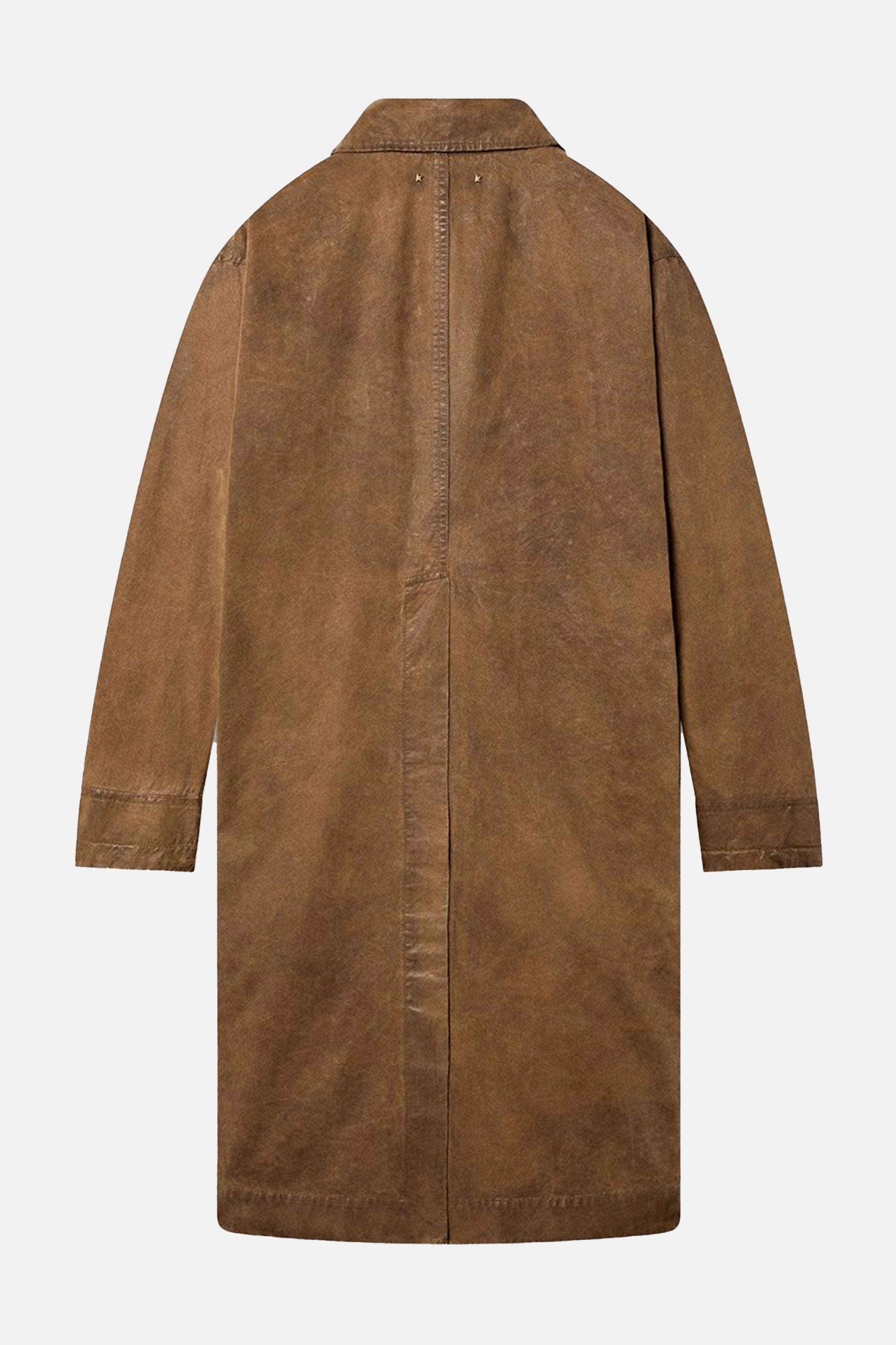 Golden Goose GIACCA TRENCH IN TWILL CERATO