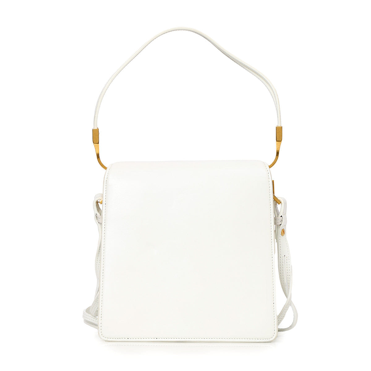 Balmain Ely White Small Shoulder Bag