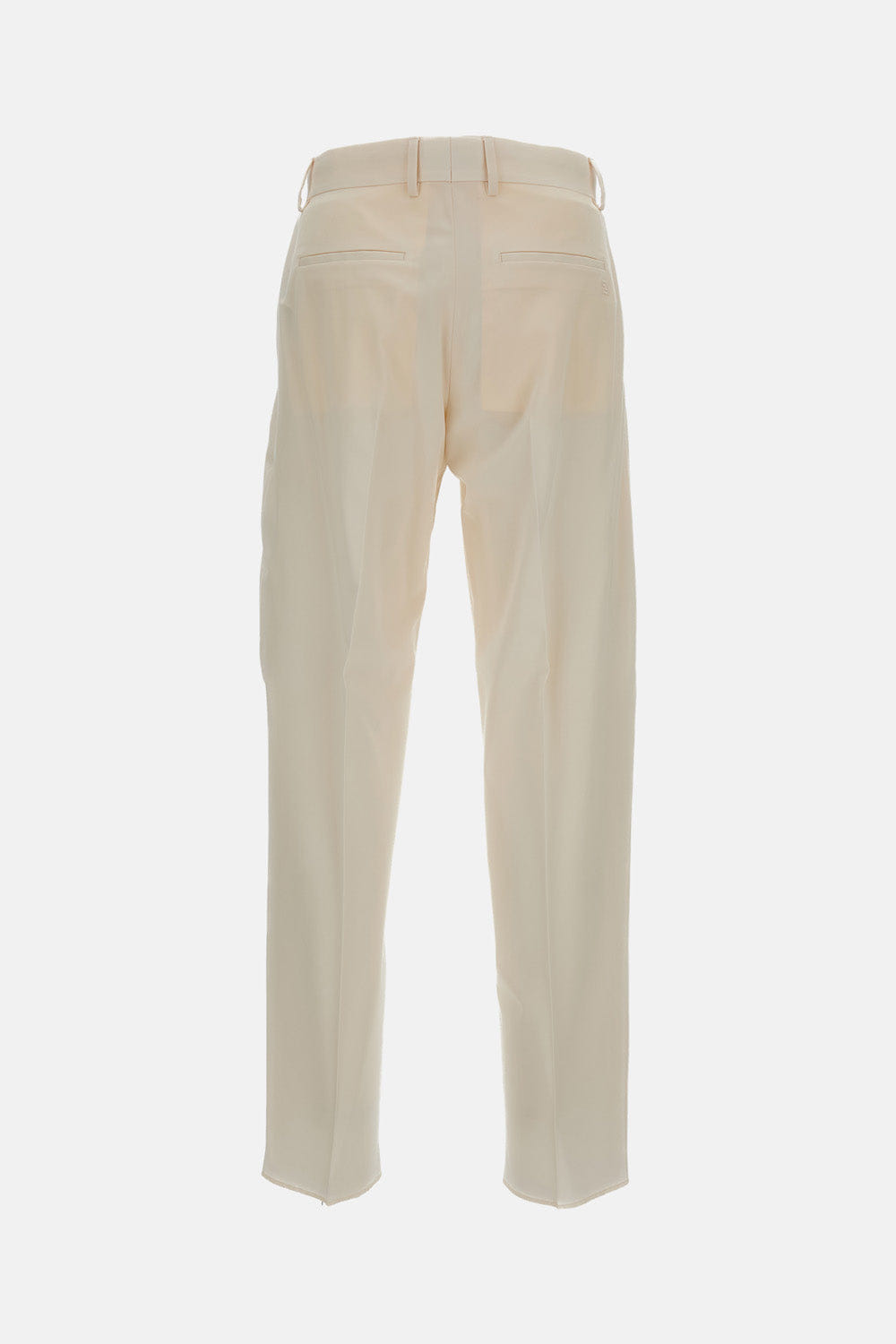 Fendi PANTALONI IN GABARDINE DI LANA