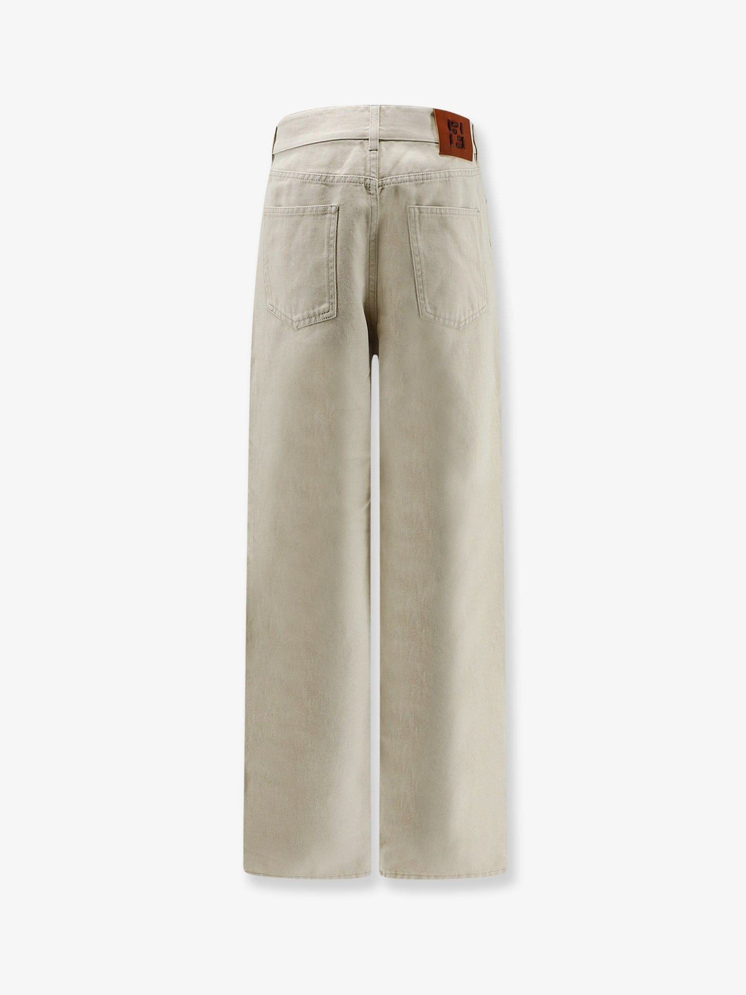 Fendi Beige denim trousers