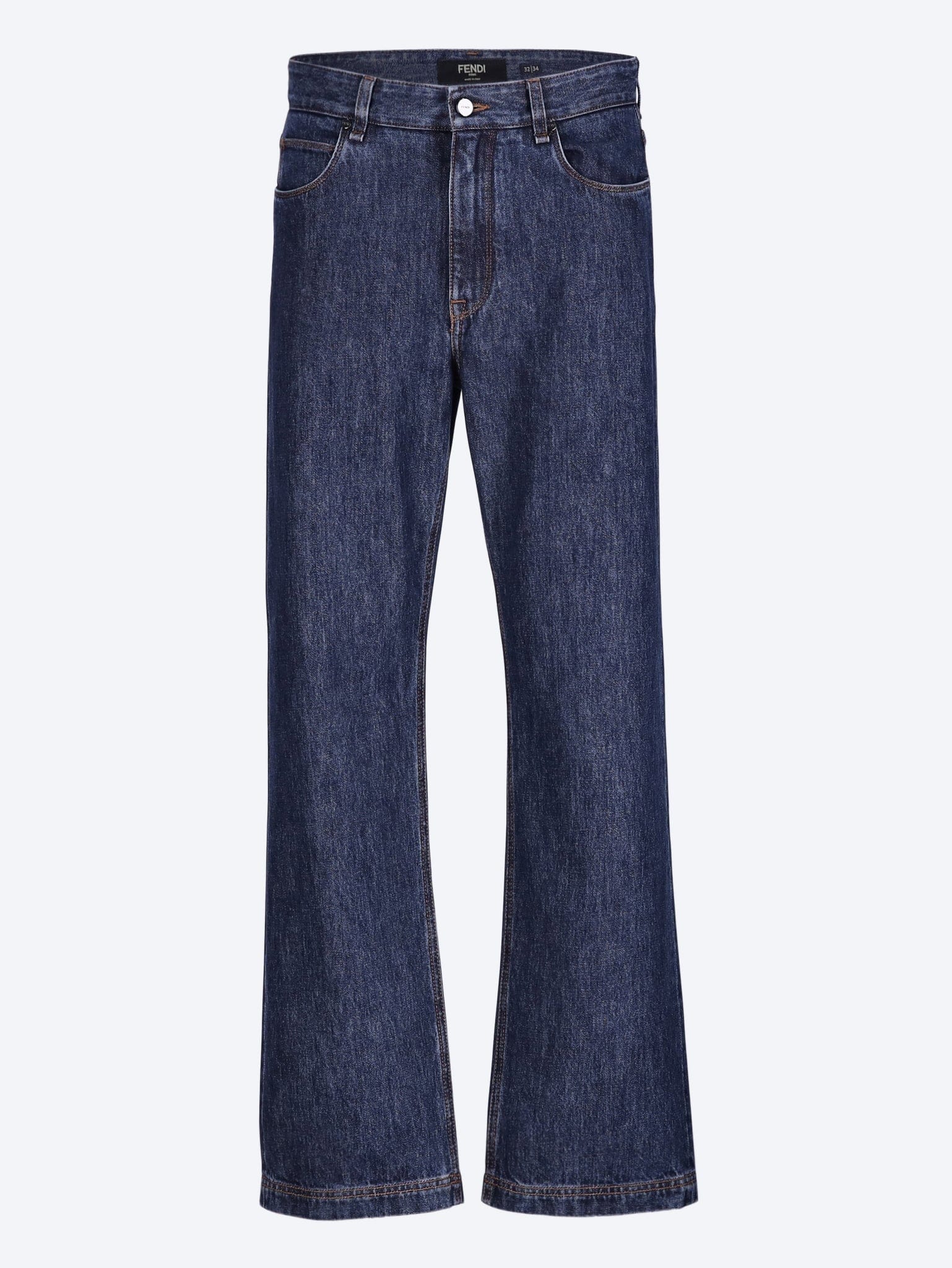 Fendi Ff padded jeans