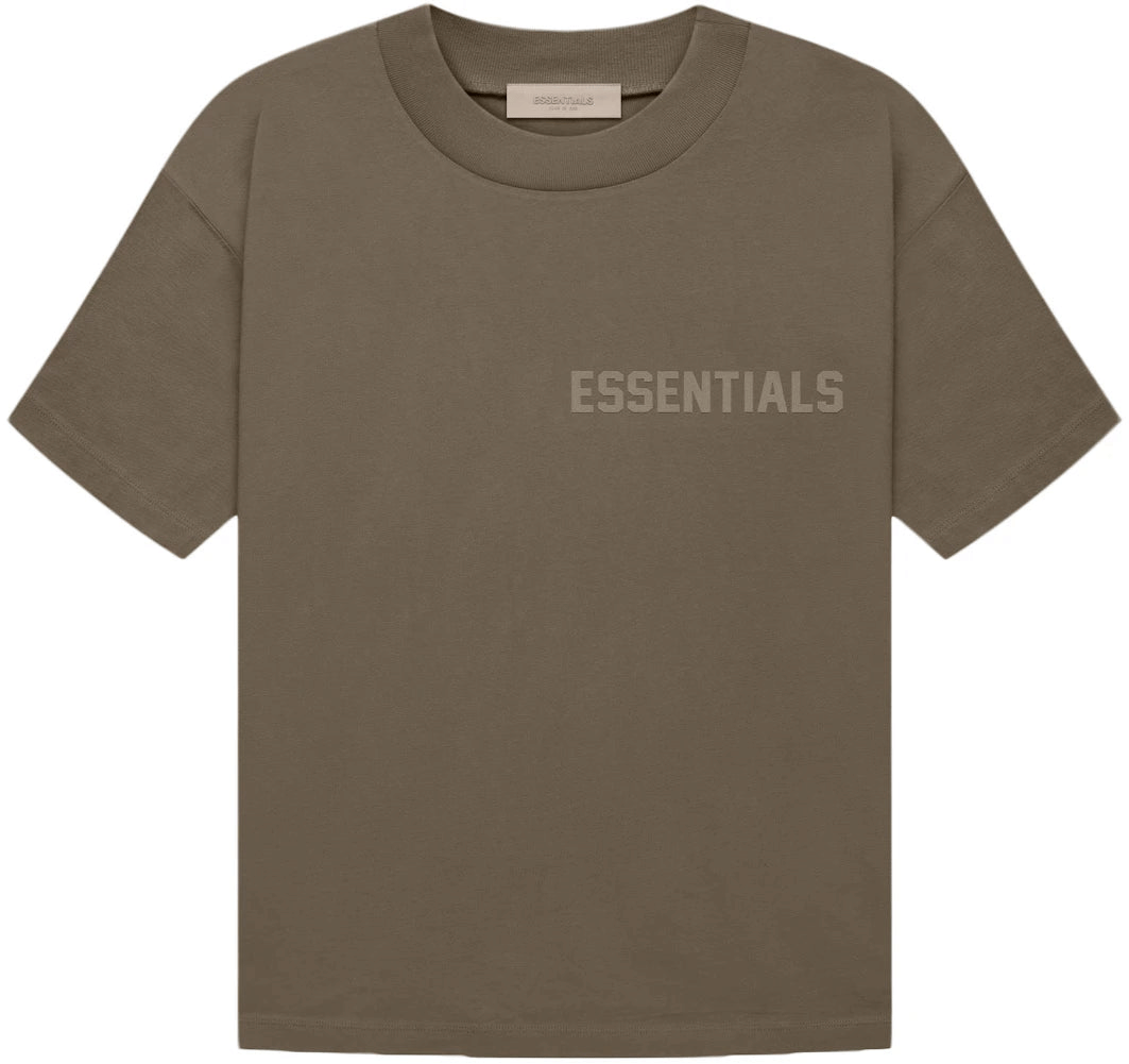 Fear of God Essentials Short - Sleeve T-Shirt Wood (FW22)