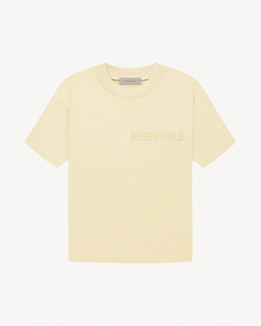 FEAR OF GOD FOG ESSENTIALS FW22 T-Shirt CANARY