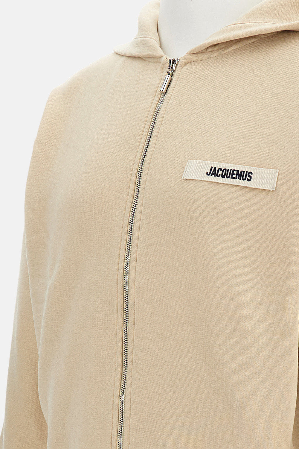 Jacquemus FELPA CON ZIP GROS GRAIN