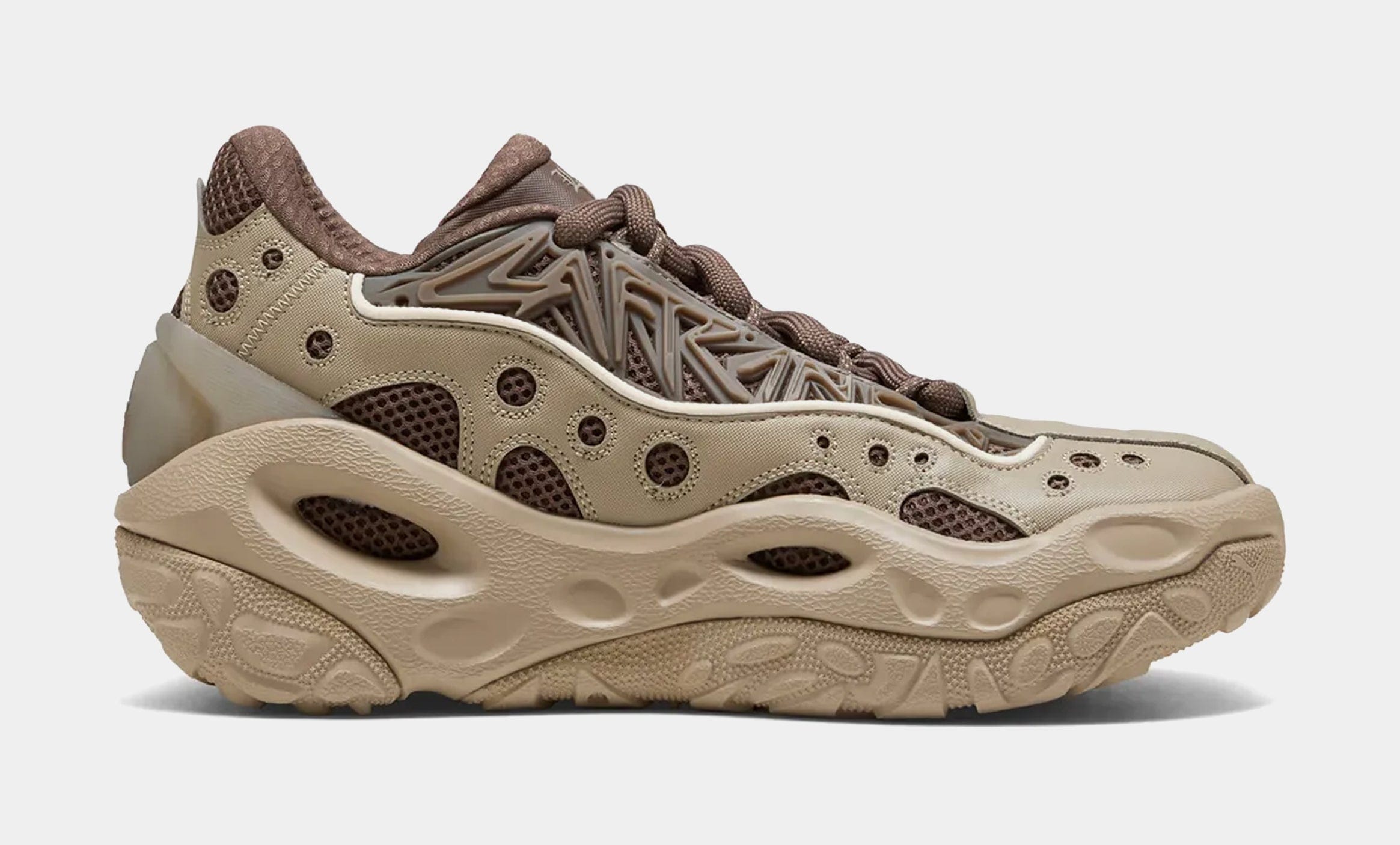 PUMA LaFrance RNR Trail Mens Lifestyle Shoes (Ice Coffee/Flat Bronze)